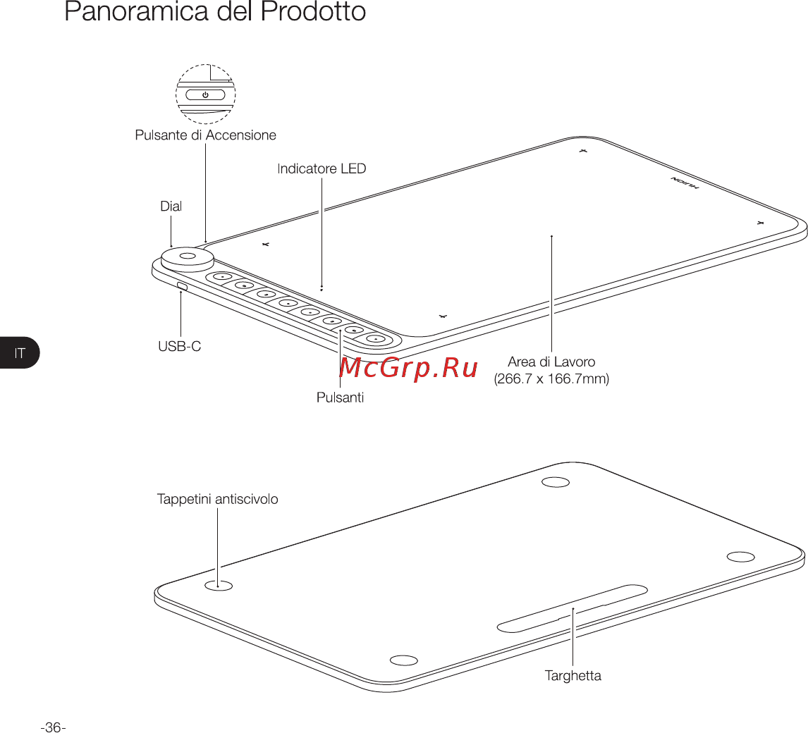 Huion Q620M [38/68] Panorámica del prodotto