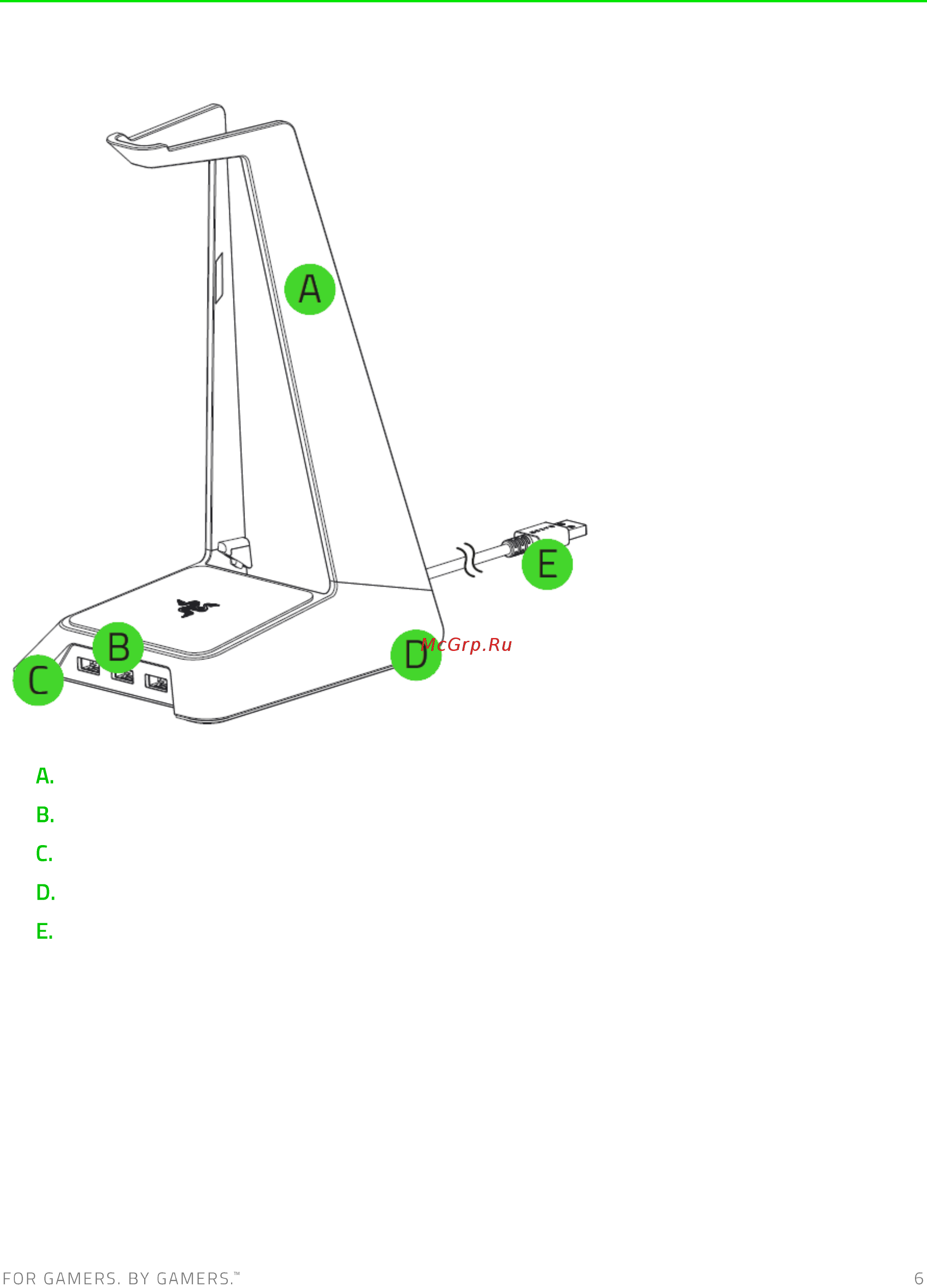 Razer Base Station Chroma (RC21-01190100-R3M1) [7/12] Внешний вид устройства