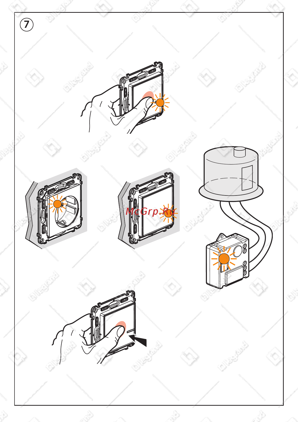 Legrand VLN-l БЕЛ (752154) [7/10] Приступите к настройке дополнительных умных проводных изделий
