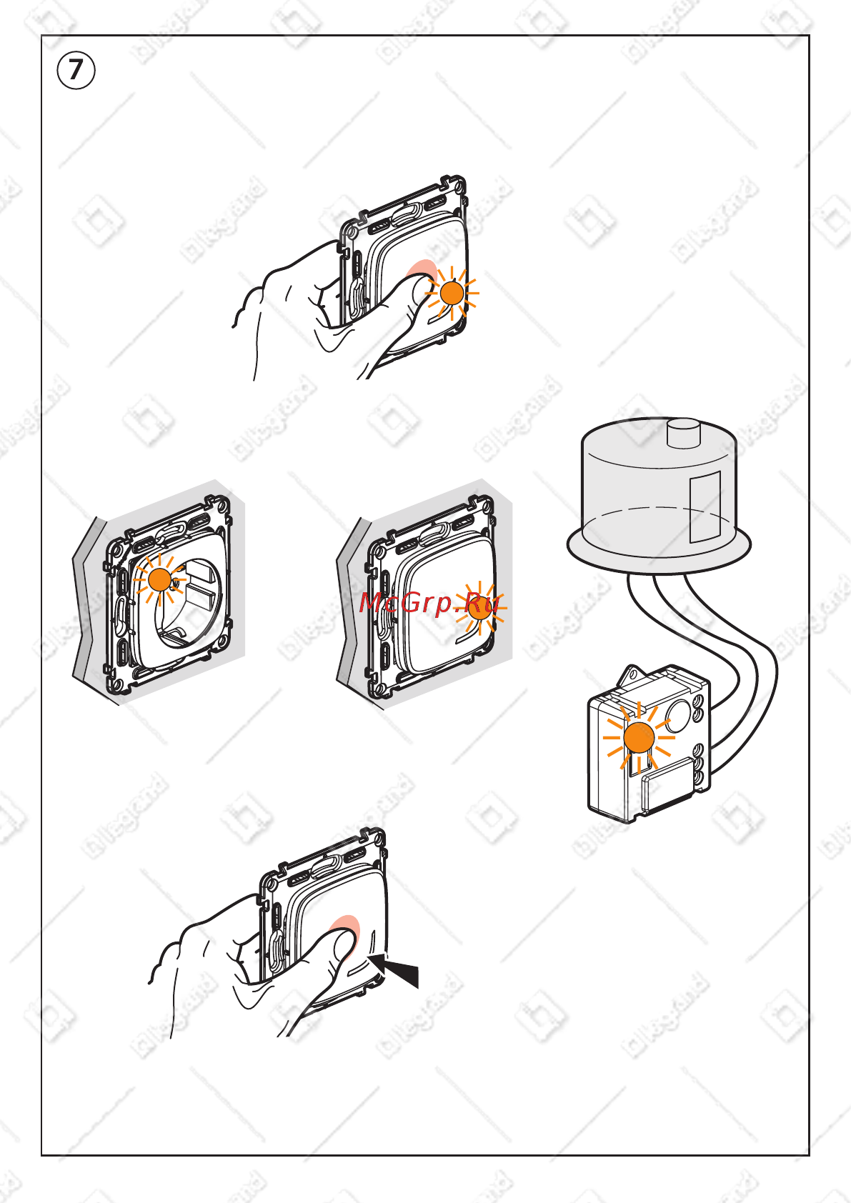 Legrand VLN-a АЛЮ Пакет упр.быт.эл-пр. (752754) [7/10] Приступите к настройке дополнительных умных проводных изделий