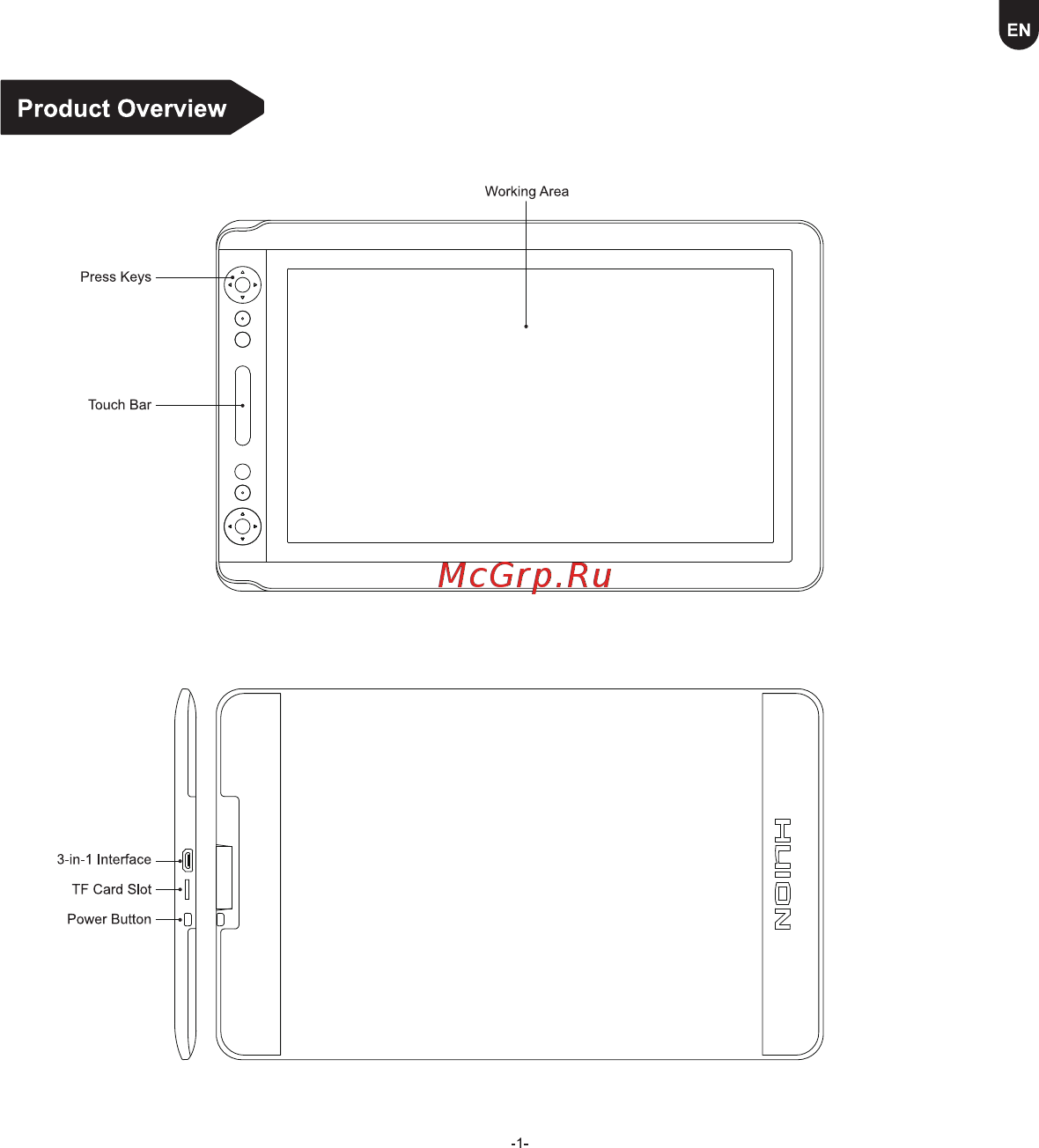 Huion Kamvas 16 [3/68] Product overview