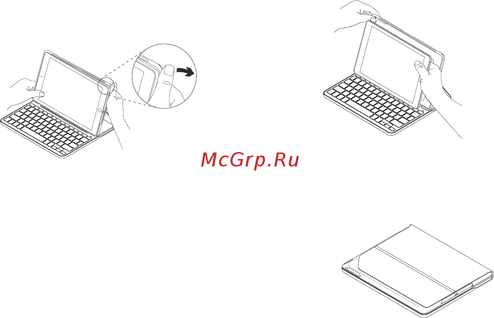 Logitech Slim Folio для iPad (7-го поколения) Gen (920-009652) Инструкция по эксплуатации онлайн [134/184] 586699
