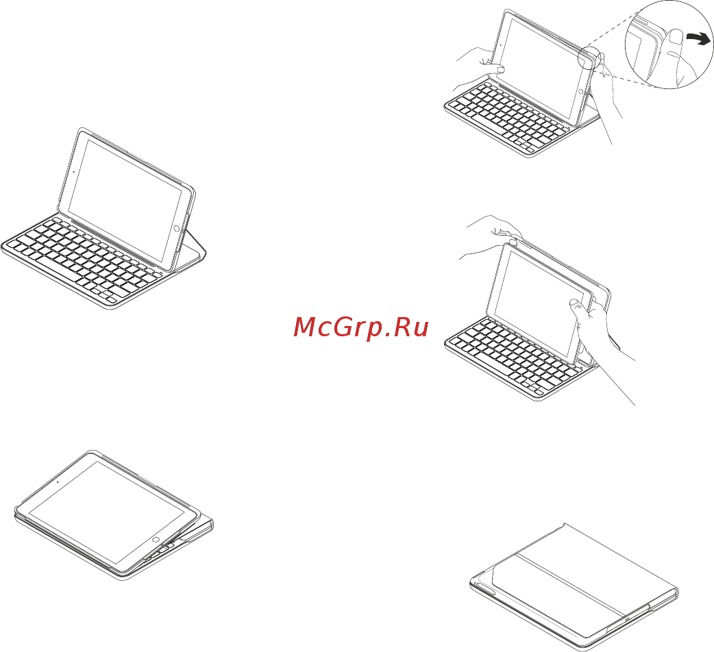 Logitech Slim Folio для iPad (7-го поколения) Gen (920-009652) [161/184] Klavyeli kılıfı kullanma
