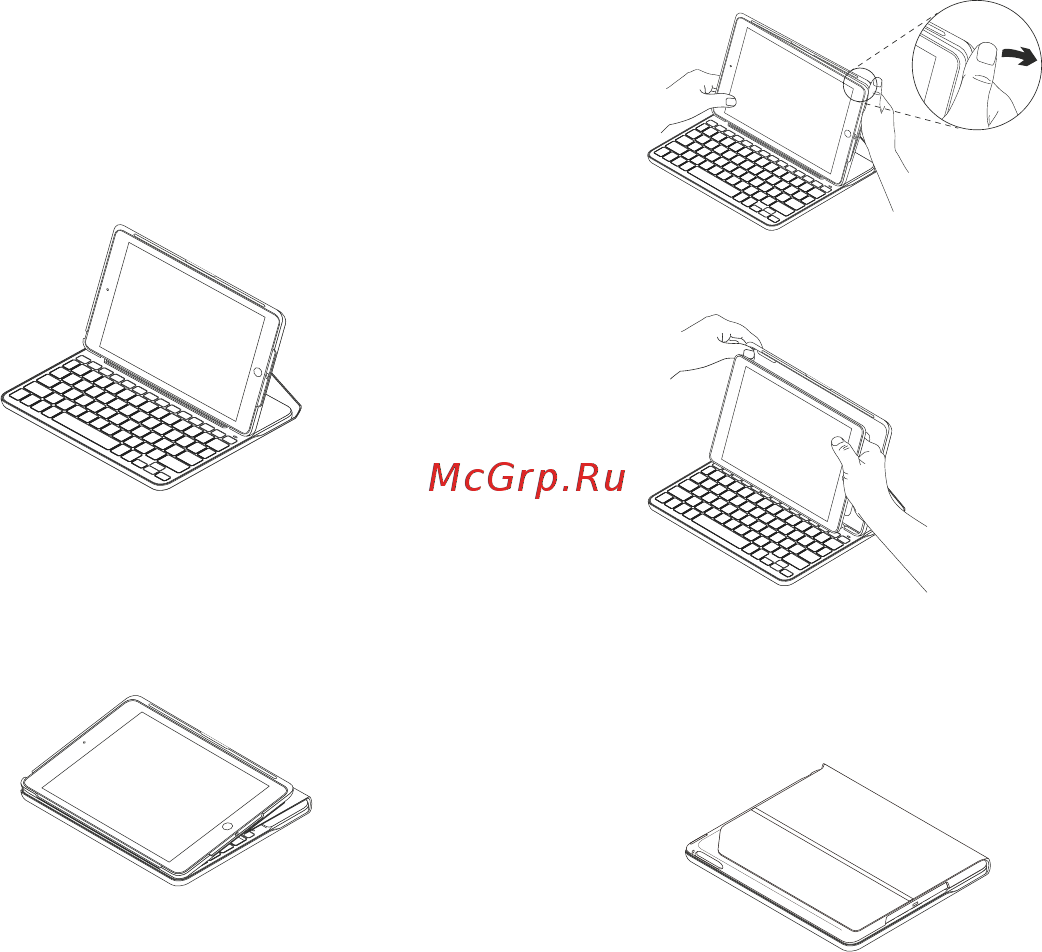 Logitech Slim Folio iPad 7th Gen (920-009652) Русская раскладка [86/0] Bruke tastaturetuiet