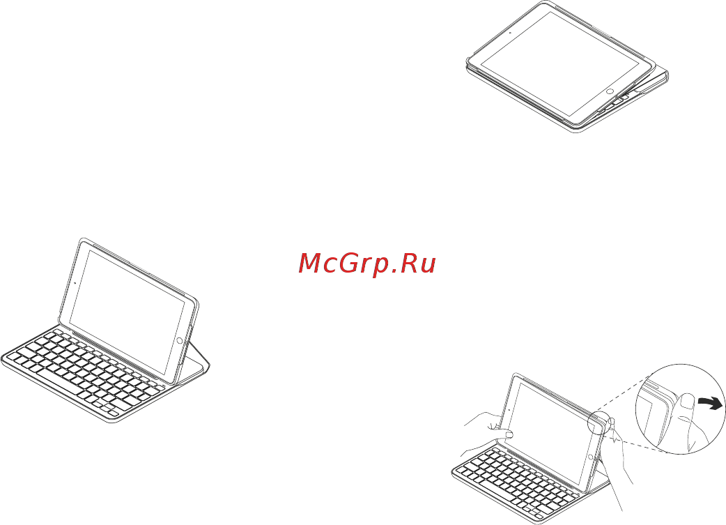 Logitech Slim Folio для iPad (7-го поколения) Gen (920-009652) [95/184] Näppäimistökotelon käyttö