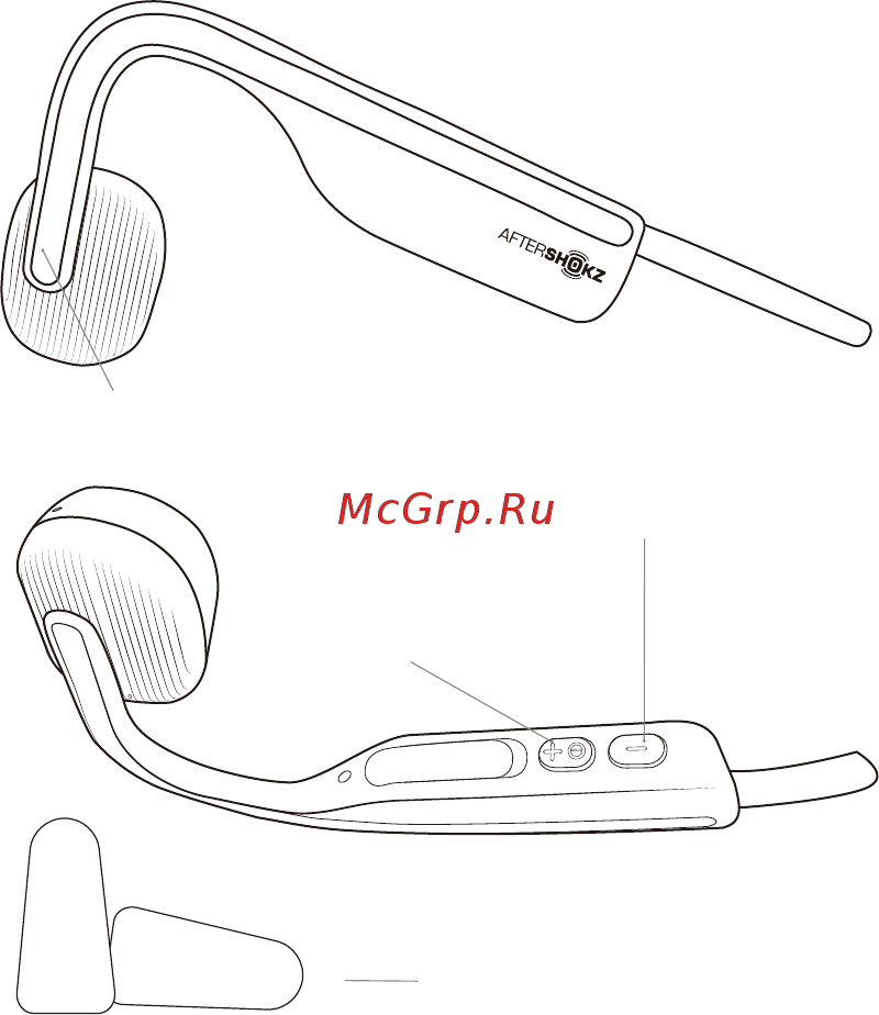 Aftershokz Openmove AS660AW Инструкция по эксплуатации онлайн [9/100] 578503