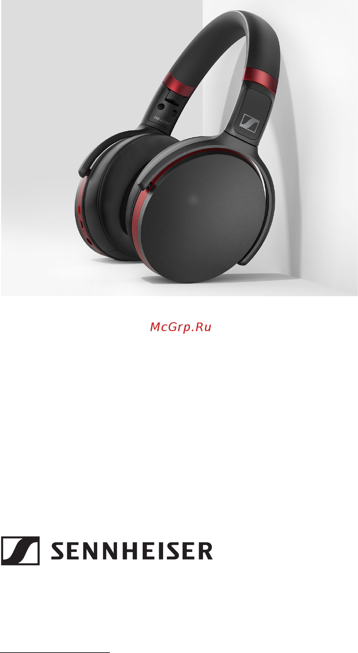 Sennheiser HD 458BT (508968) Инструкция по эксплуатации онлайн