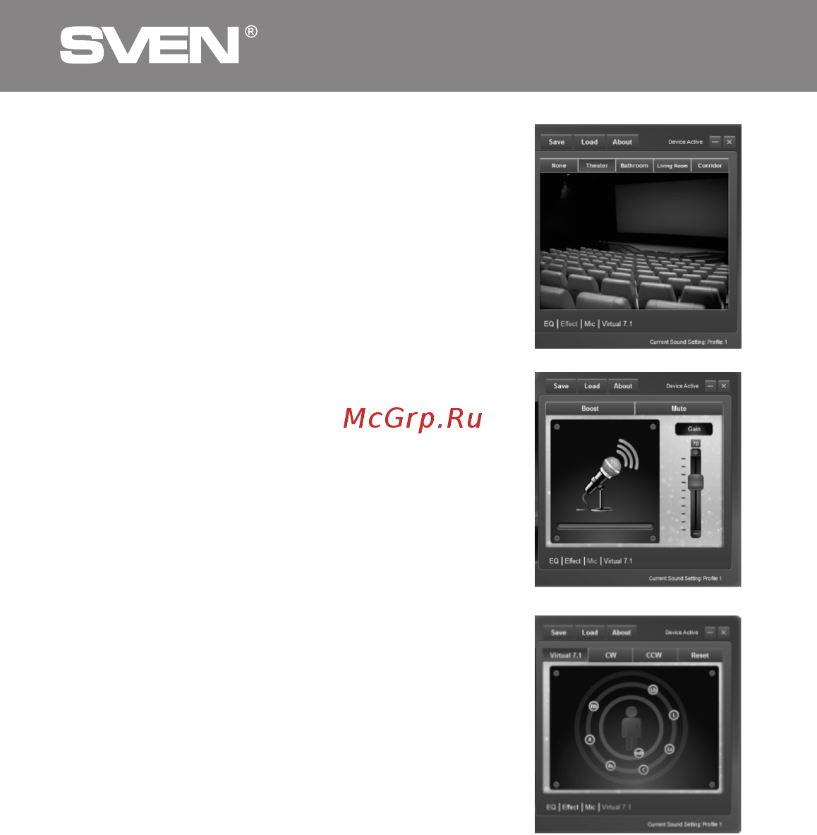 Sven AP-U996MV Black [10/16] Ігрові навушники 7 з мікрофоном