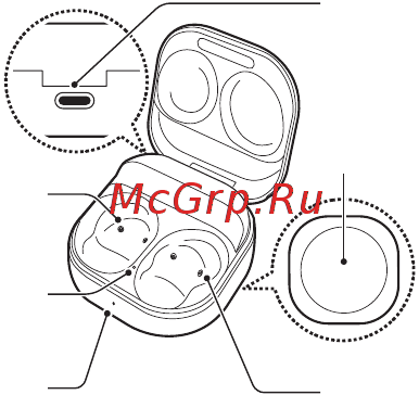 Samsung Galaxy Buds Pro Violet (SM-R190) [27/36] Casetă de încărcare