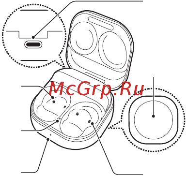 Samsung Galaxy Buds Pro Violet (SM-R190NZVACIS) [5/36] Футляр аккумулятор