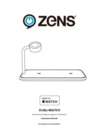 Zens Aluminium Dual+Watch Black (ZEDC05B/00) Инструкция по эксплуатации