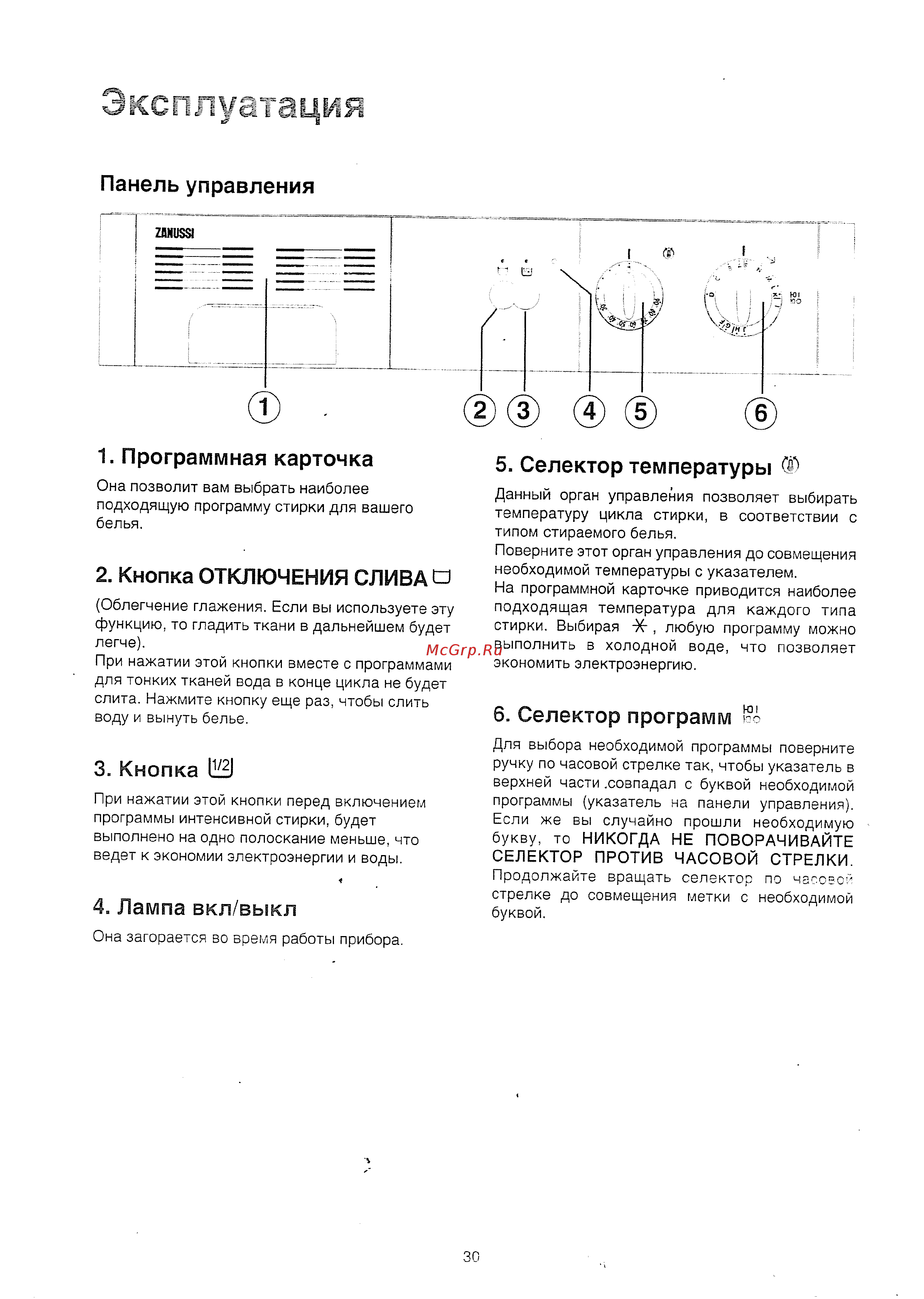 Zanussi FA822 [10/21] Эксплуатация