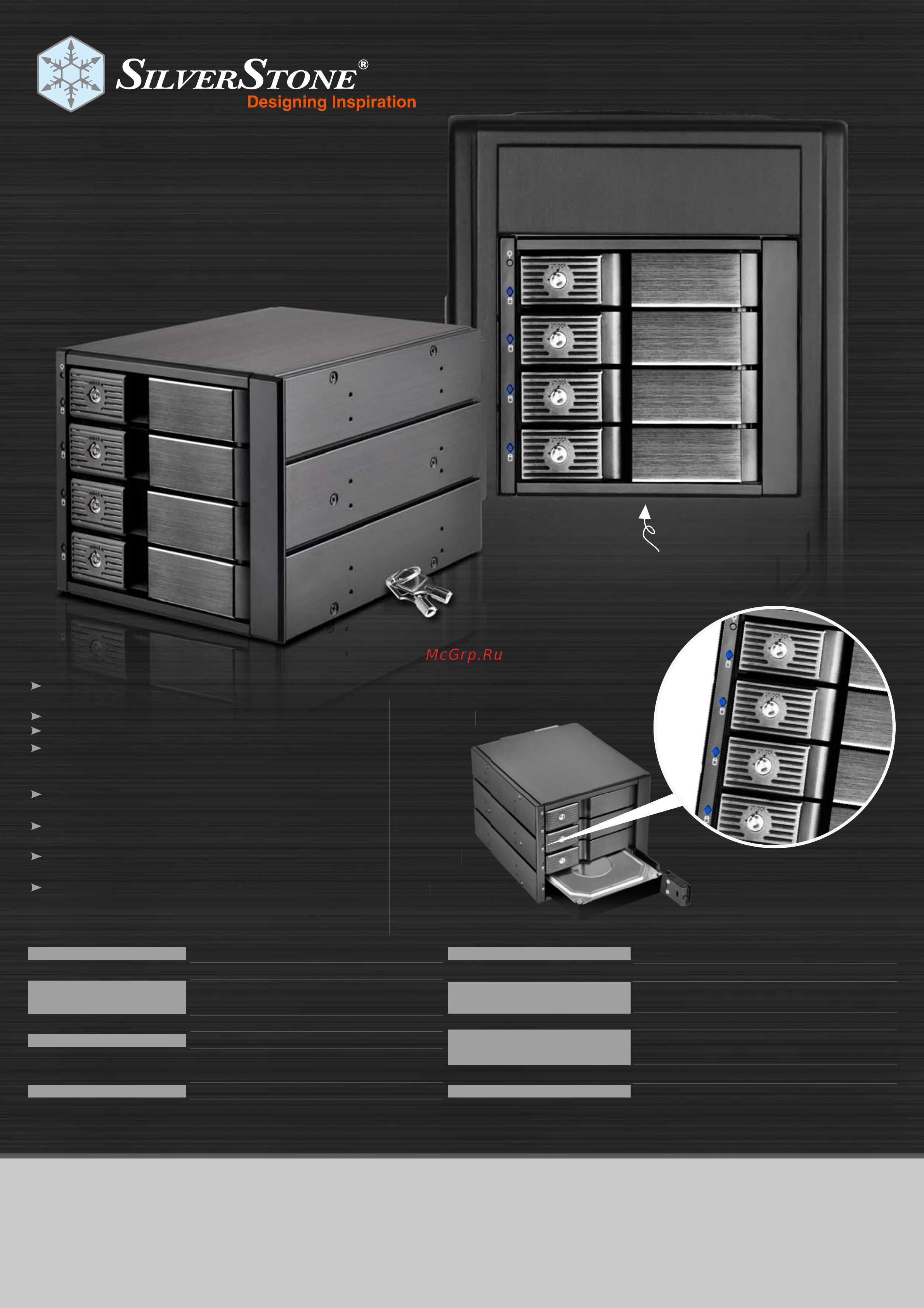 SilverStone SST-FS305B Технические характеристики онлайн