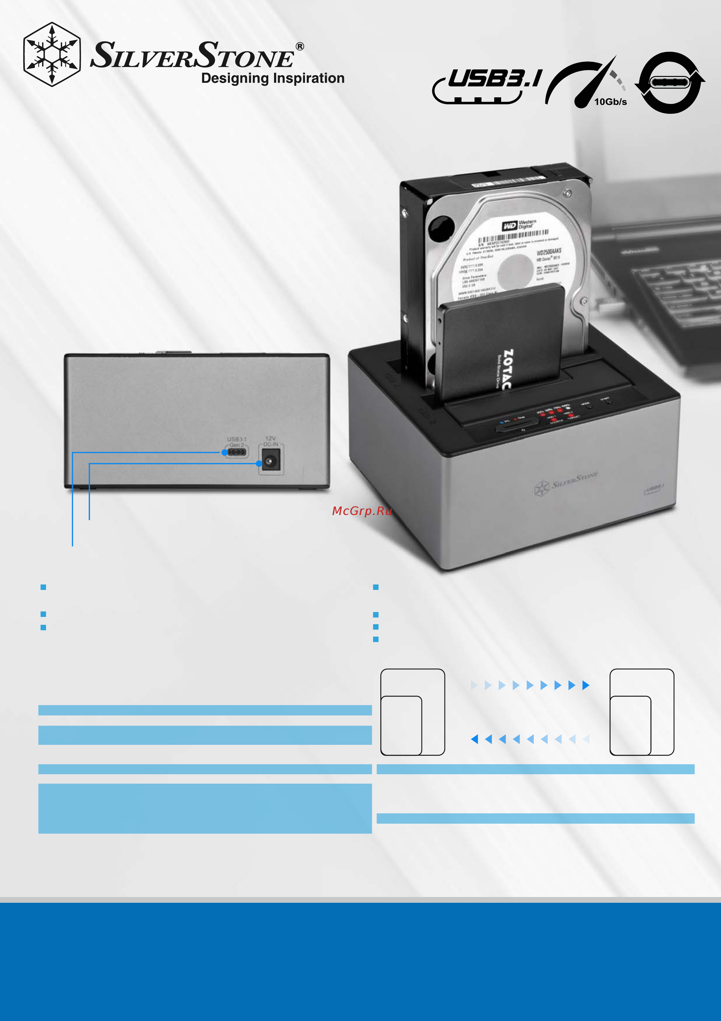 SilverStone SST-TS12 Технические характеристики онлайн