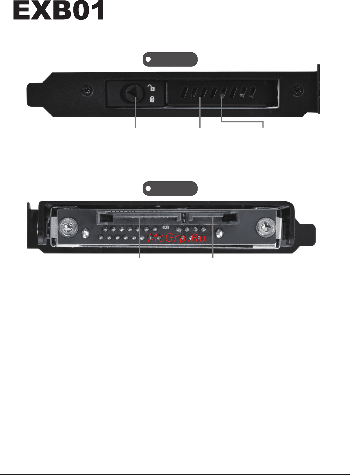 SilverStone SST-EXB01 [2/12] Package includes