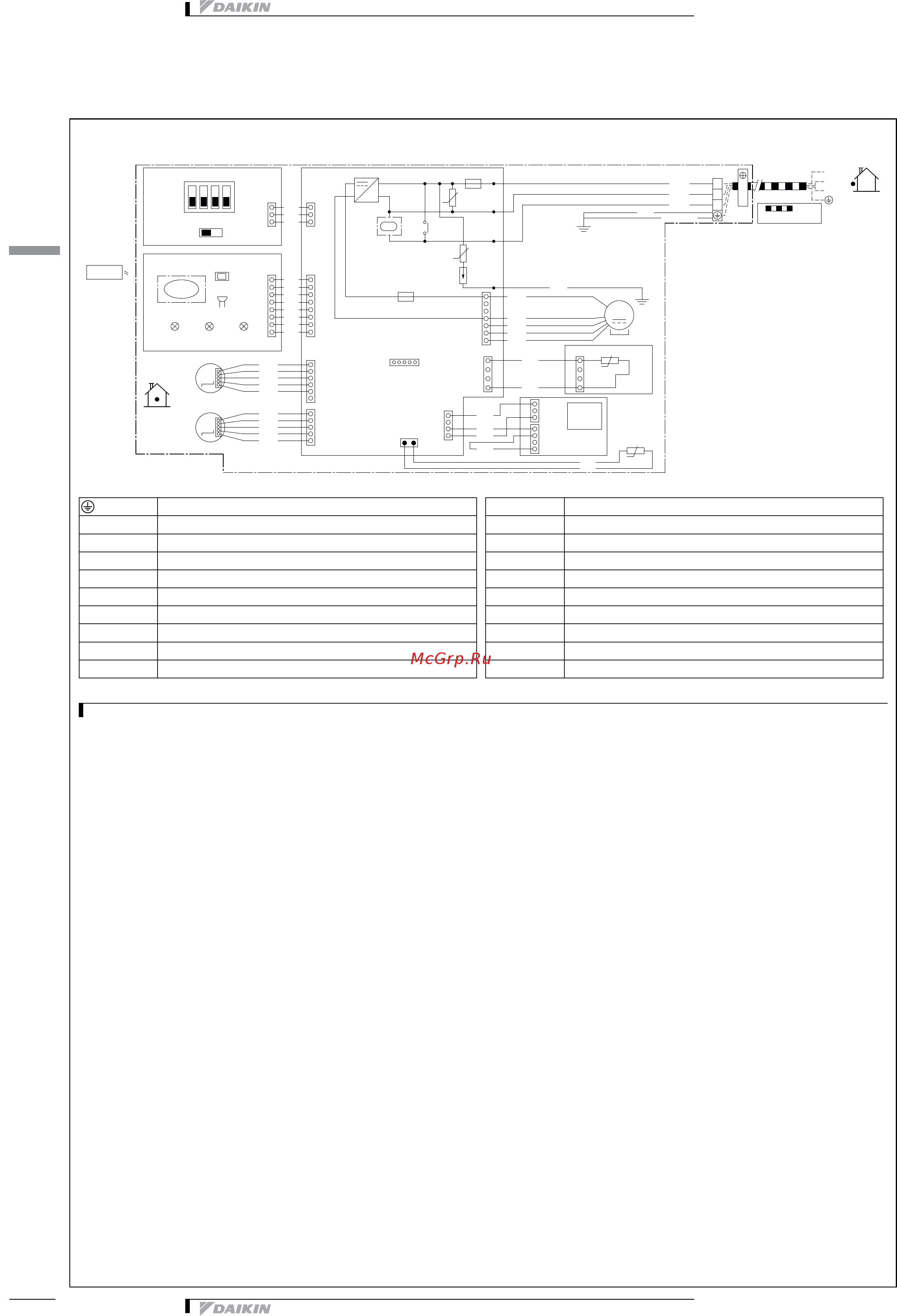 Daikin FVXM50FV1B9 [12/15] Монтажные схемы