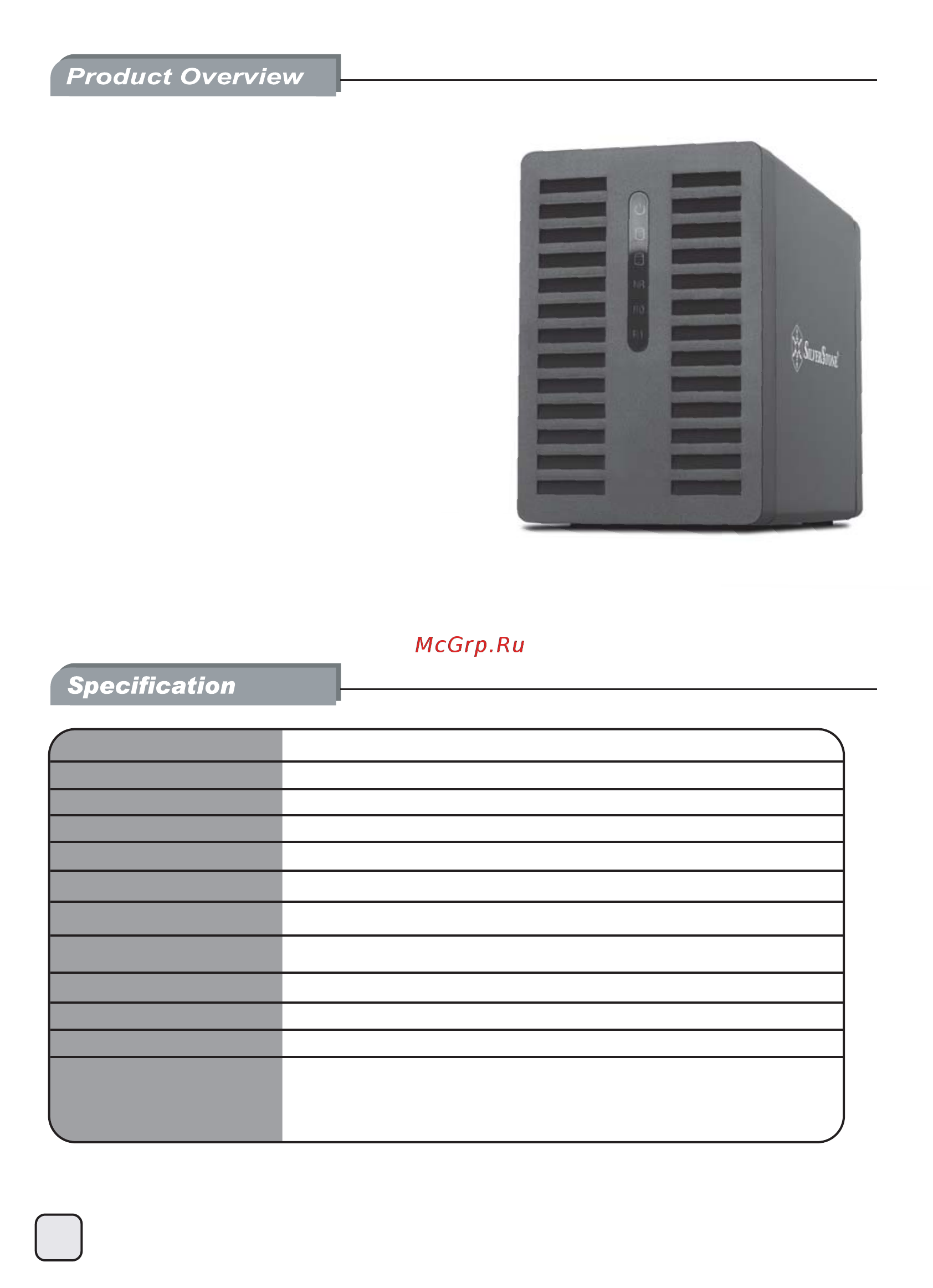 SilverStone DS322 [2/63] Data storage series