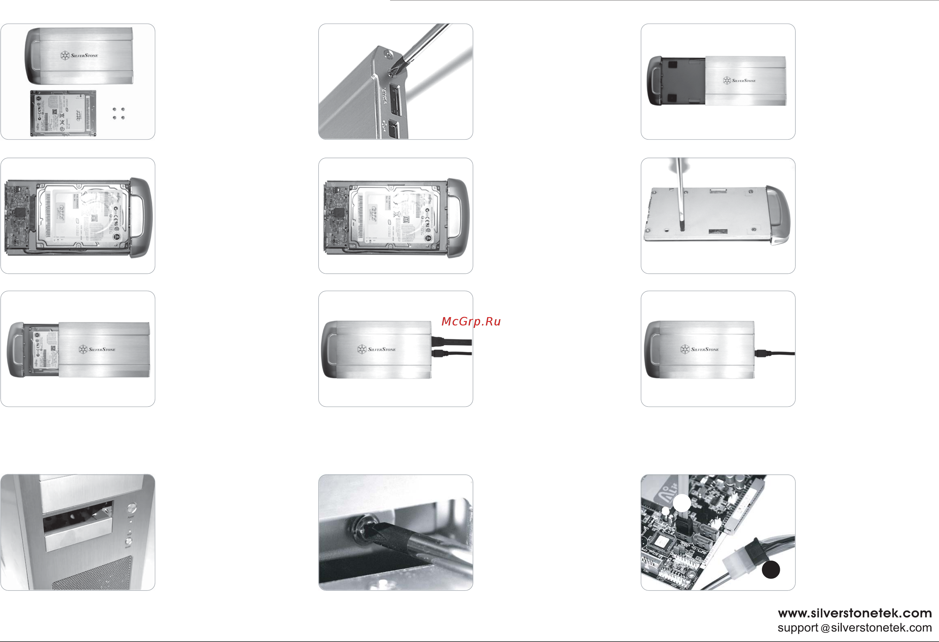 SilverStone SST-MS05B(Черная) [2/3] Ms05 manual 02