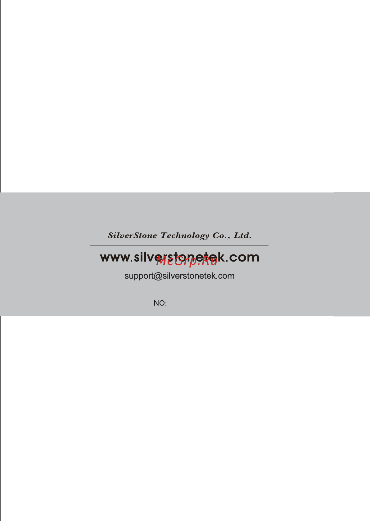 SilverStone MS08 Инструкция по эксплуатации онлайн [24/24] 579186