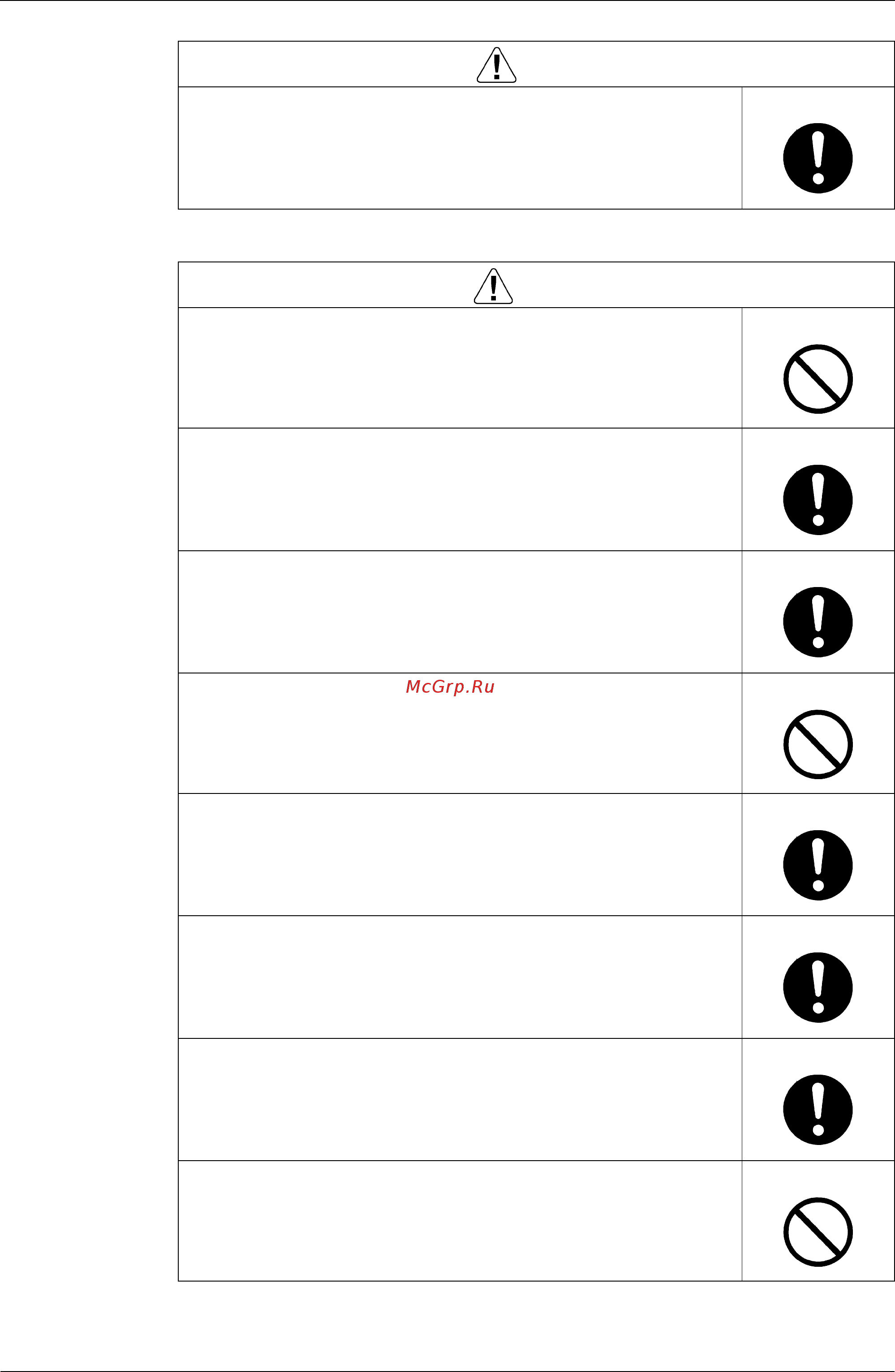 Daikin ATX35J3V1B [8/116] Cautions regarding safety of users
