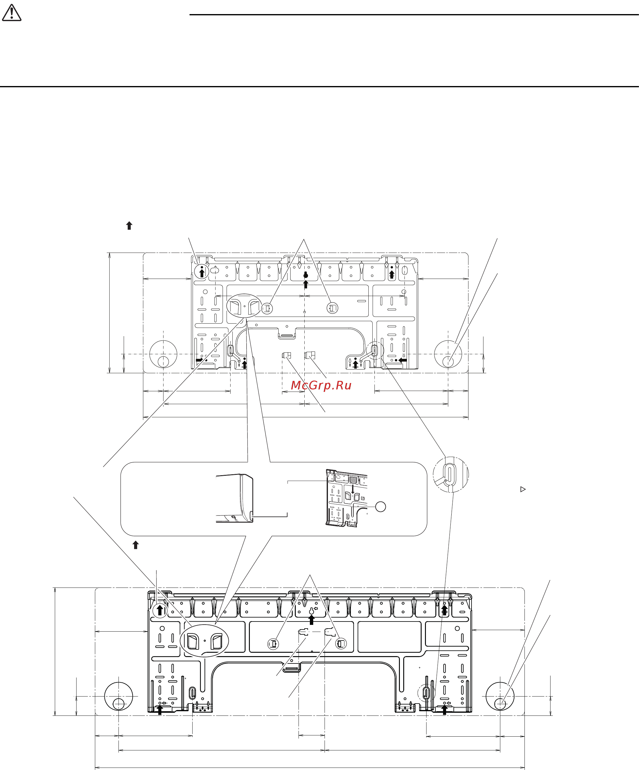 Daikin FTX25K2V1B [12/24] Установка монтажной пластины