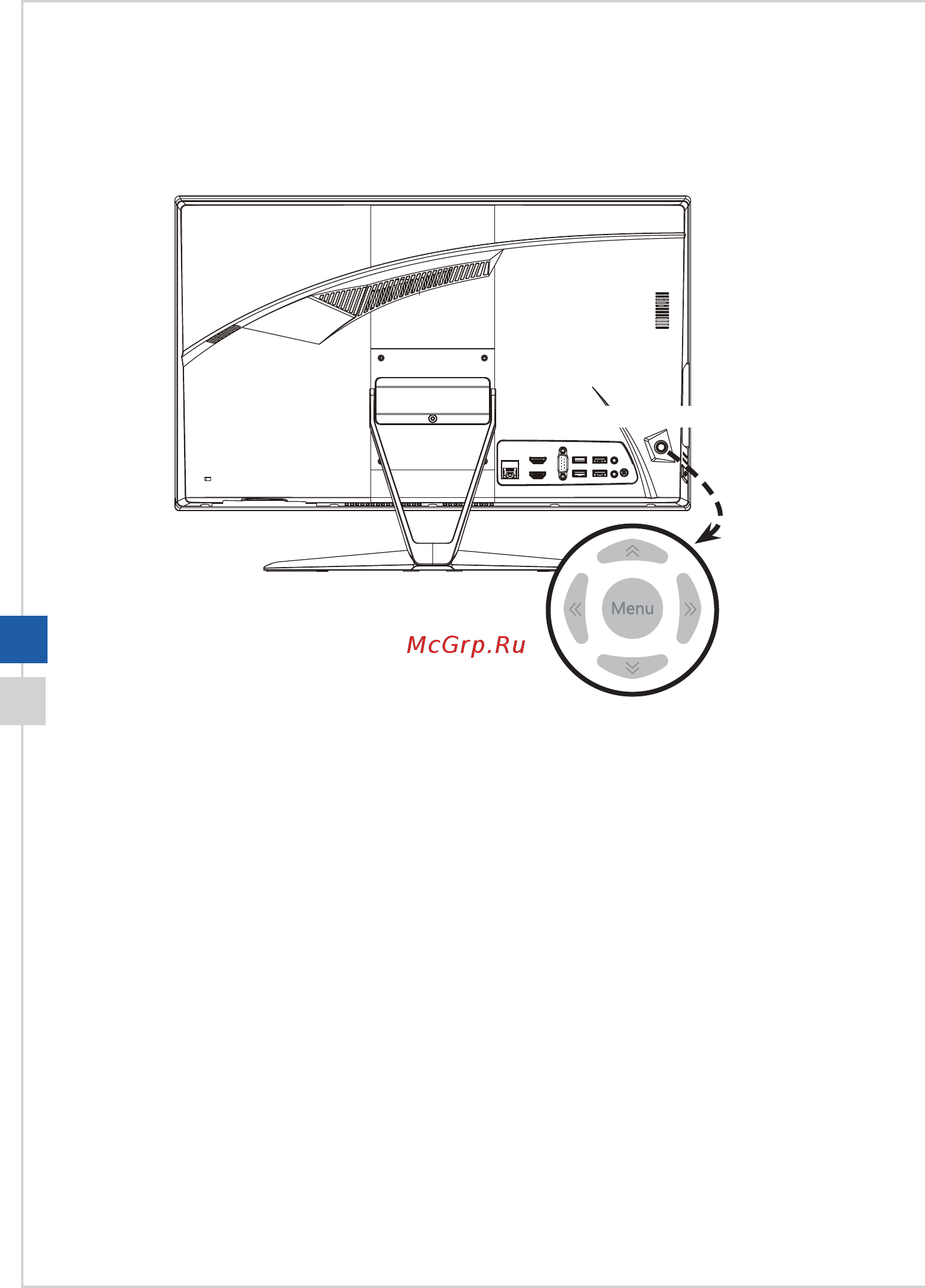 MSI PRO 22XT 10M-054RU [32/44] Джойстик навигации