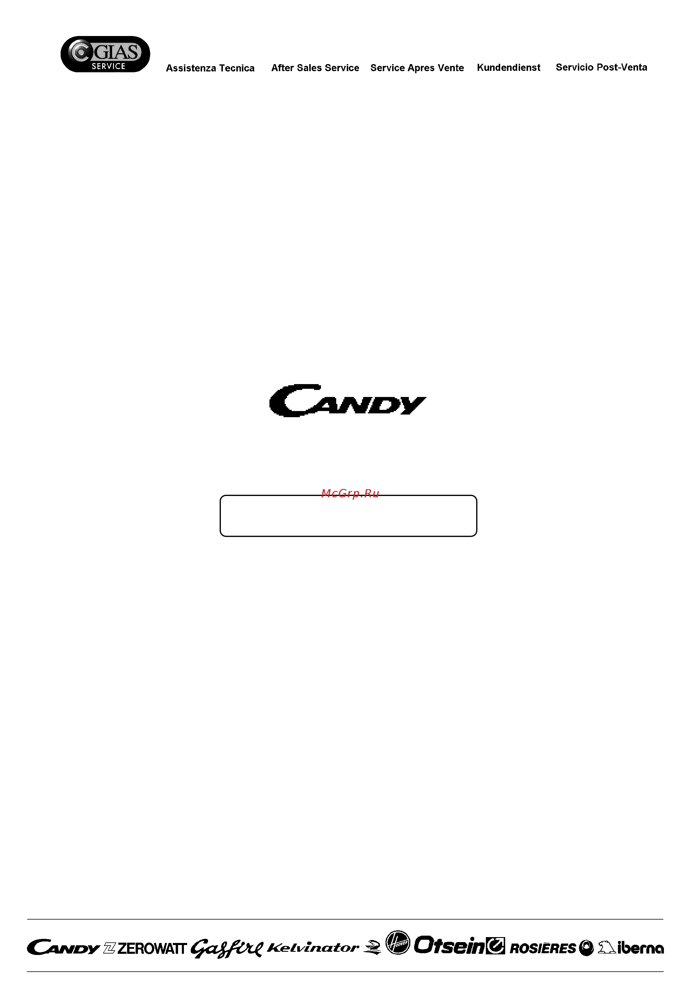 Candy CLD 135-86S Инструкция по эксплуатации EN онлайн