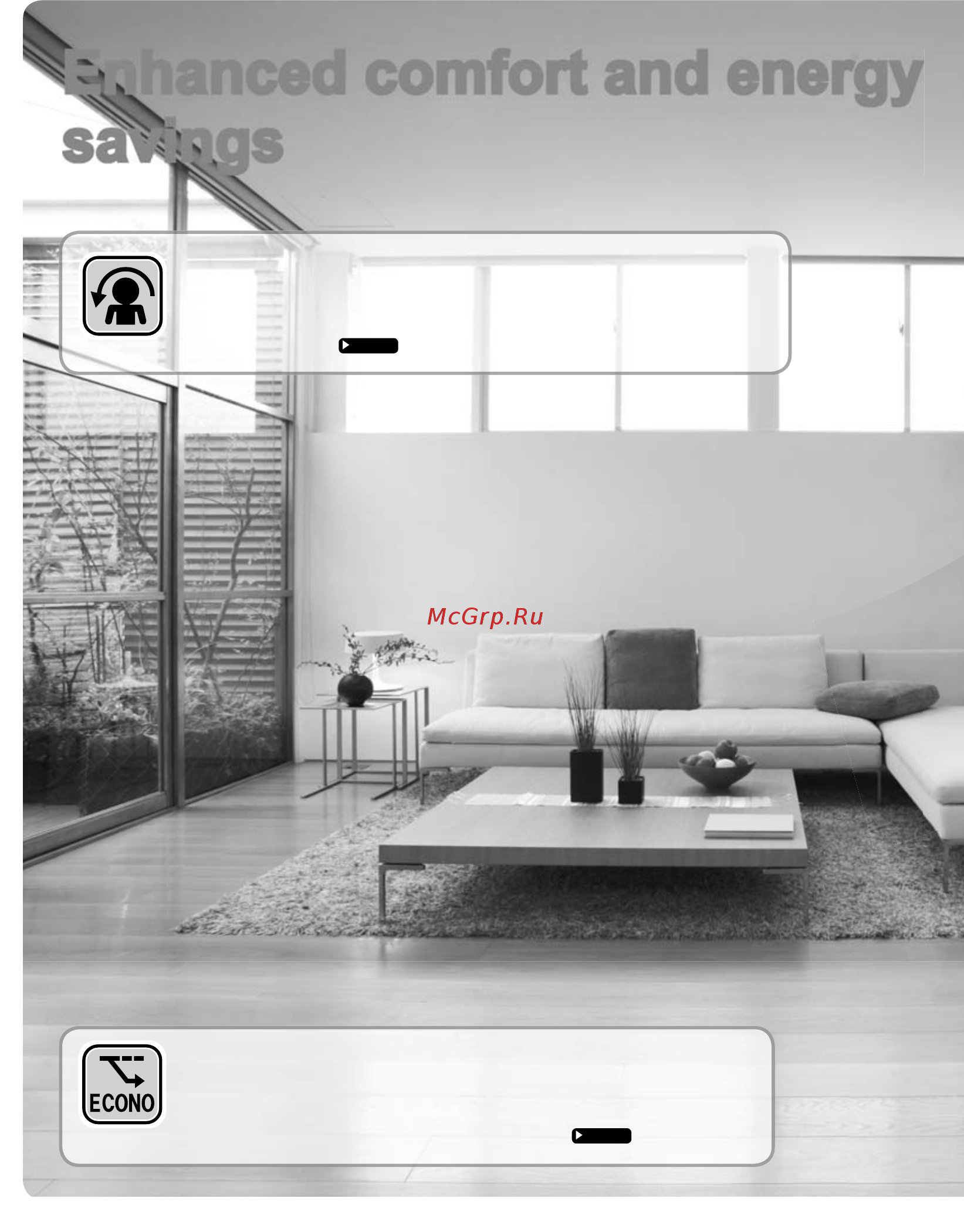 Daikin ATXP20K2V1B [2/284] Enhanced comfort and energy enhanced comfort and energy savings savings