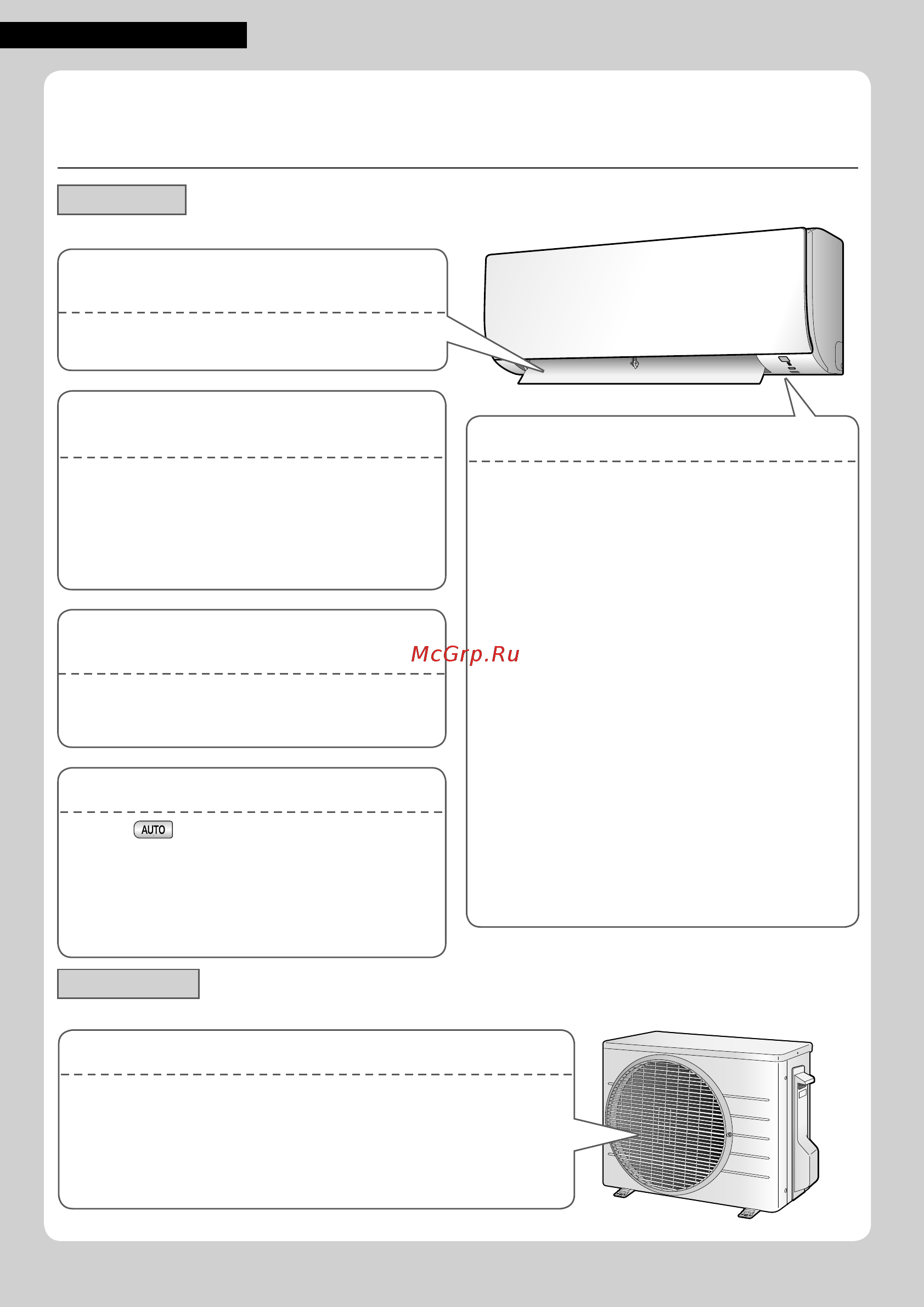 Daikin ATX35K5V1B [24/284] Different sounds are heard