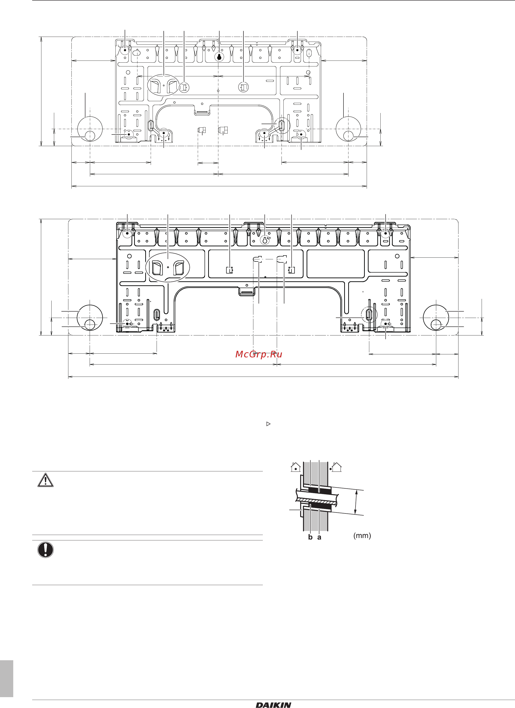 Daikin FTXP20L2V1B [10/20] Монтаж