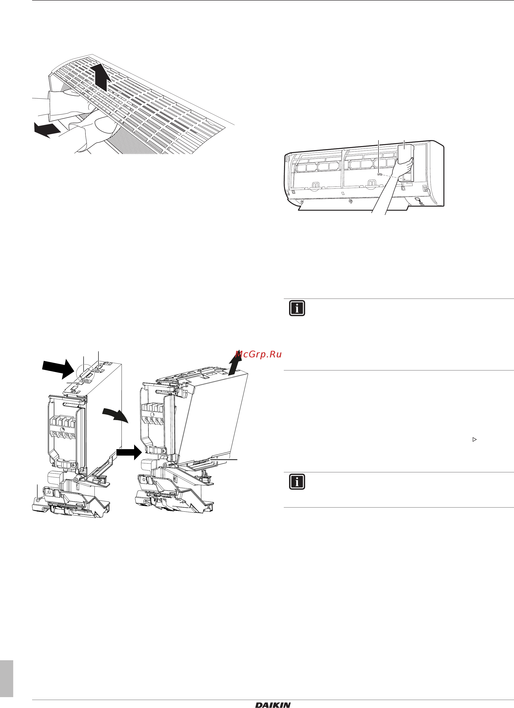 Daikin ATXP20L5V1B [12/24] Монтаж