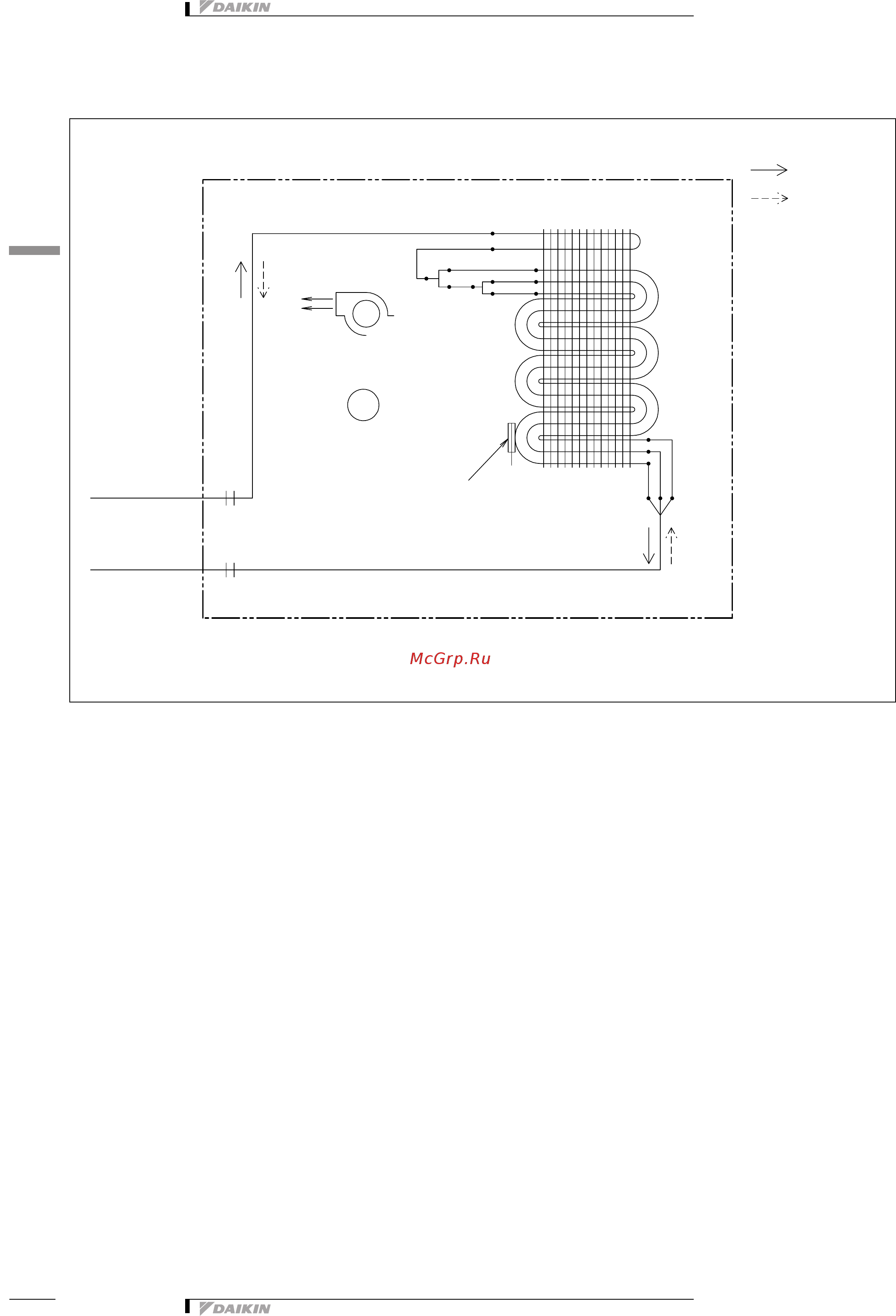 Daikin FTXF20B5V1B [10/13] 1 схемы трубопроводов