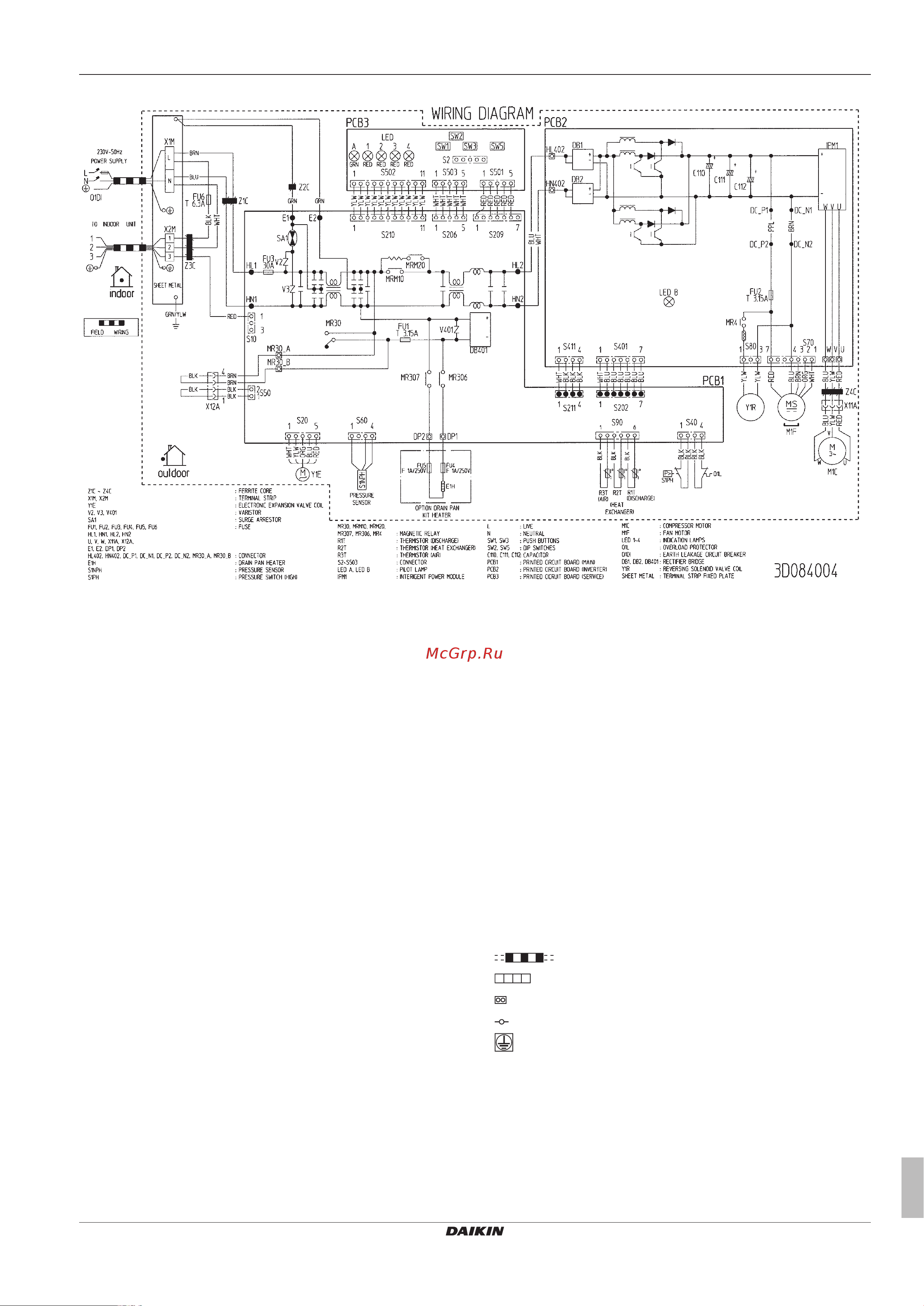 Daikin EHYKOMB33AA2 [107/136] Technical data