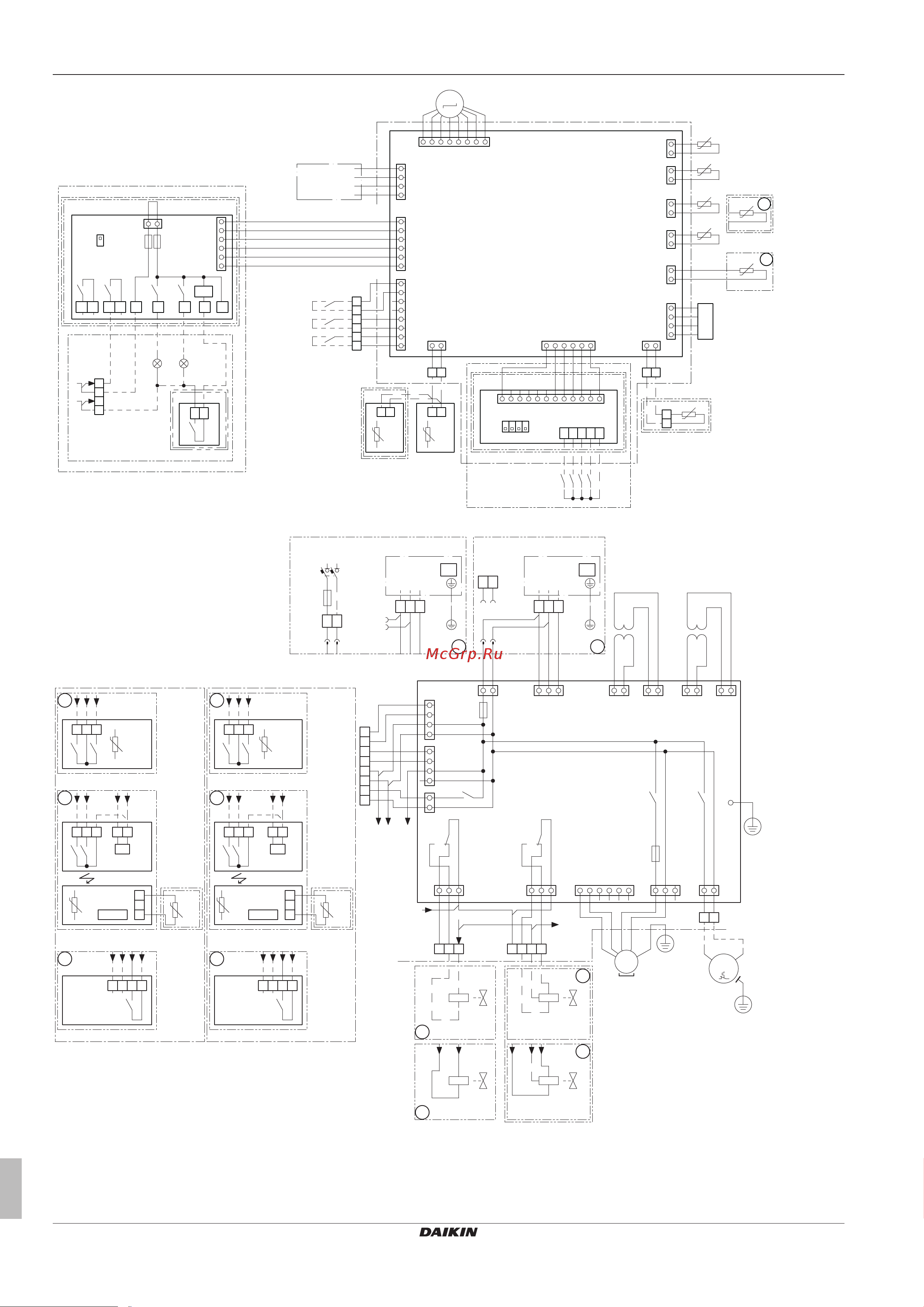 Daikin EHYKOMB33AA2A [110/136] Wire type spdt