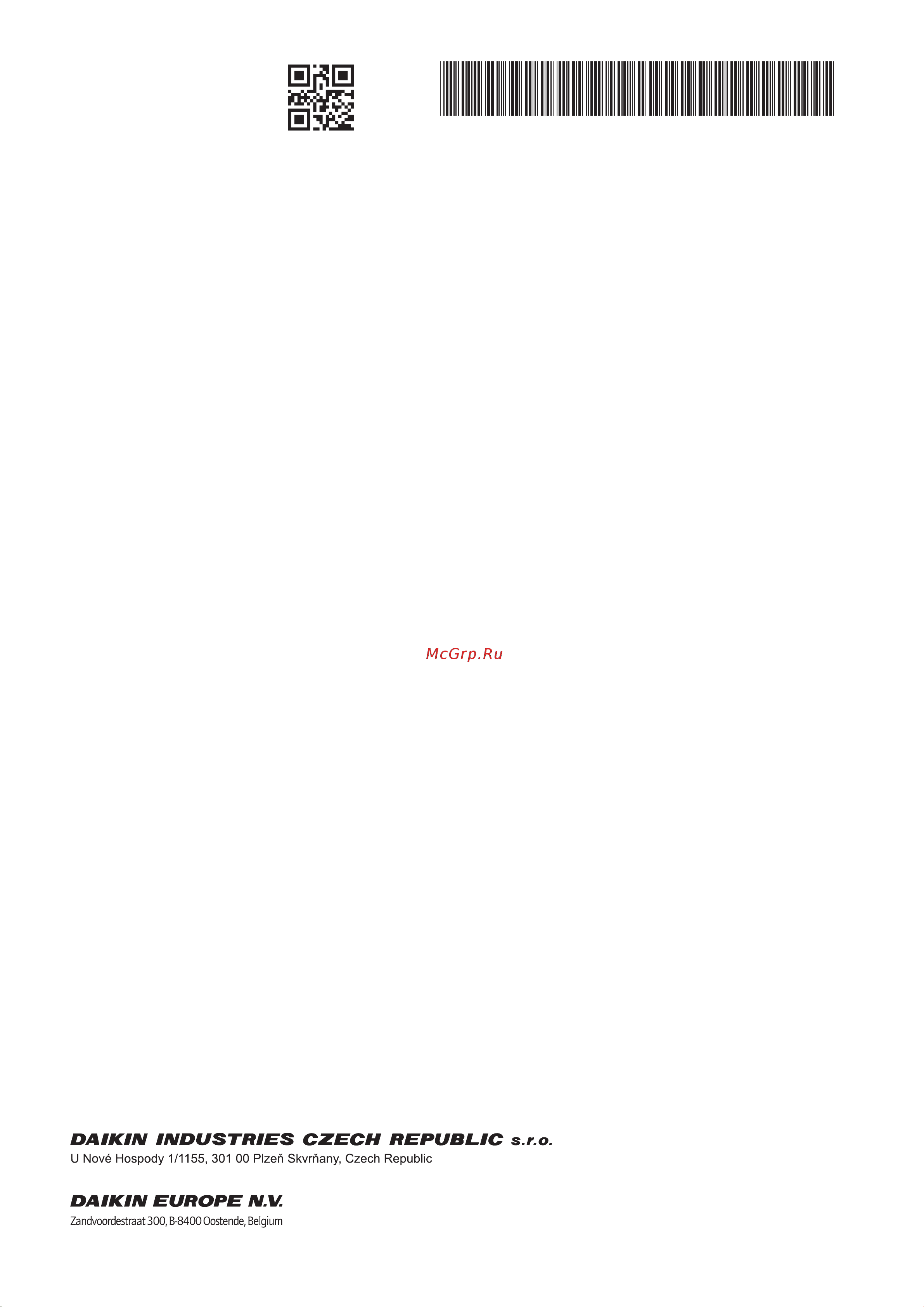 Daikin EHBX16CB3V Общие правила техники безопасности онлайн [12/12] 579583