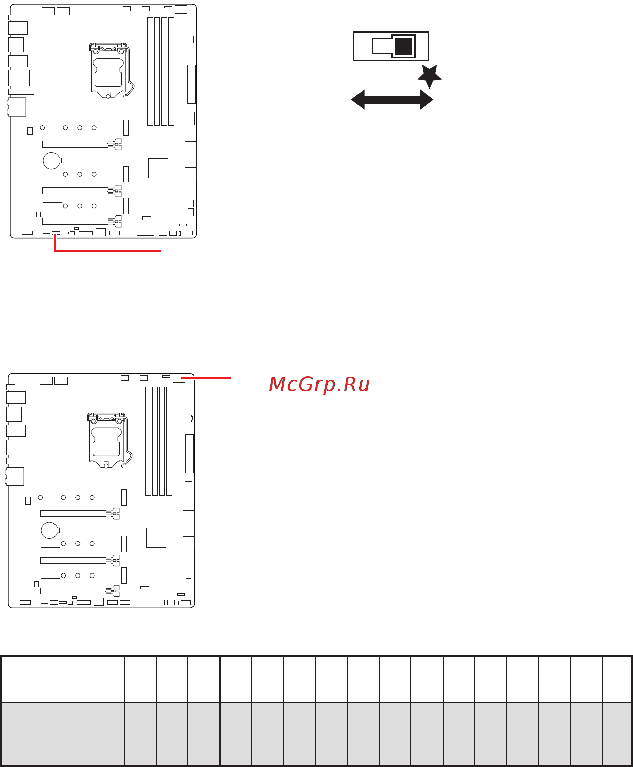 MSI MPG Z590 GAMING FORCE [135/194] Led_sw1 contrôle ez led