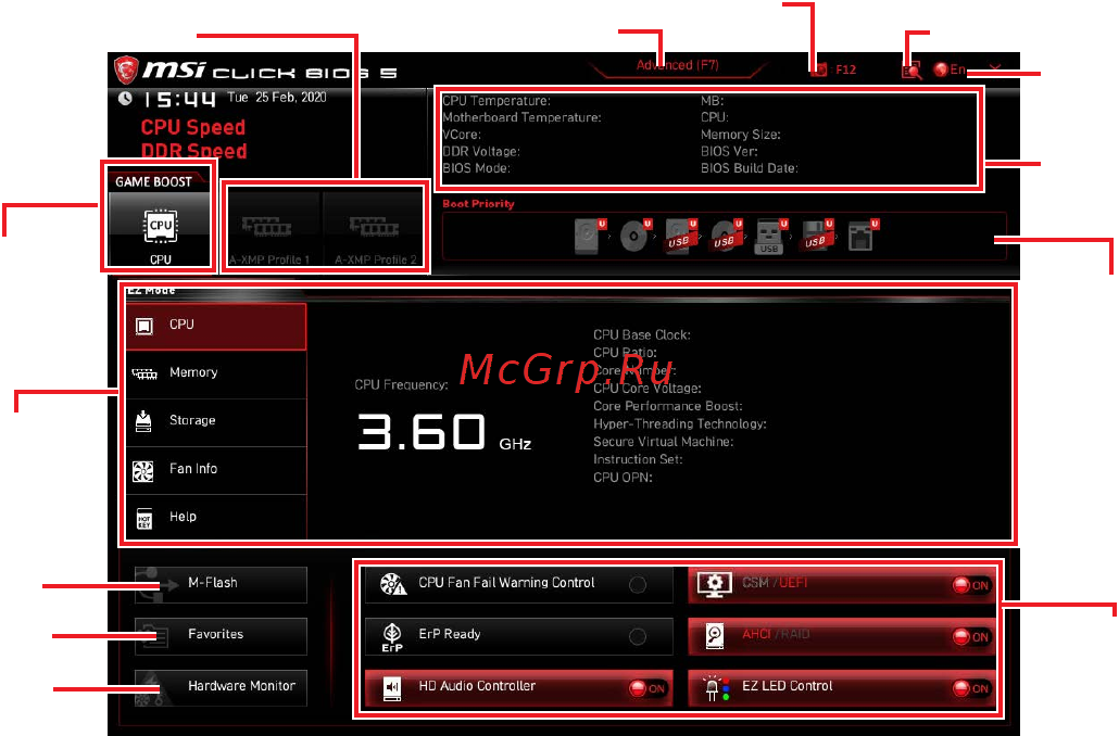 MSI MPG B550 GAMING EDGE WIFI [131/183] Important