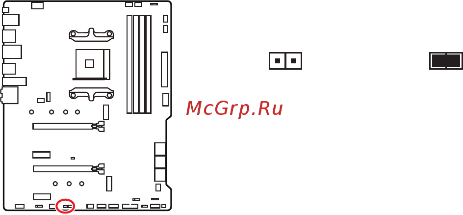 MSI MPG B550 GAMING EDGE WIFI [79/183] Jci1 gehäusekontaktanschluss