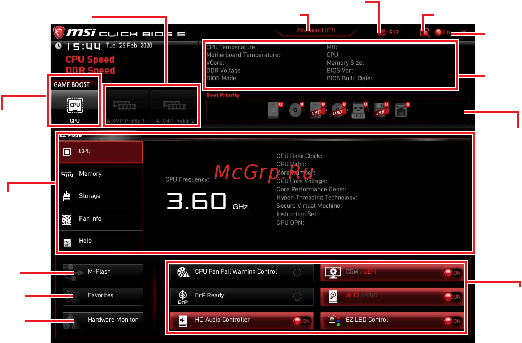 MSI MPG B550 GAMING EDGE WIFI [89/183] Ez modus