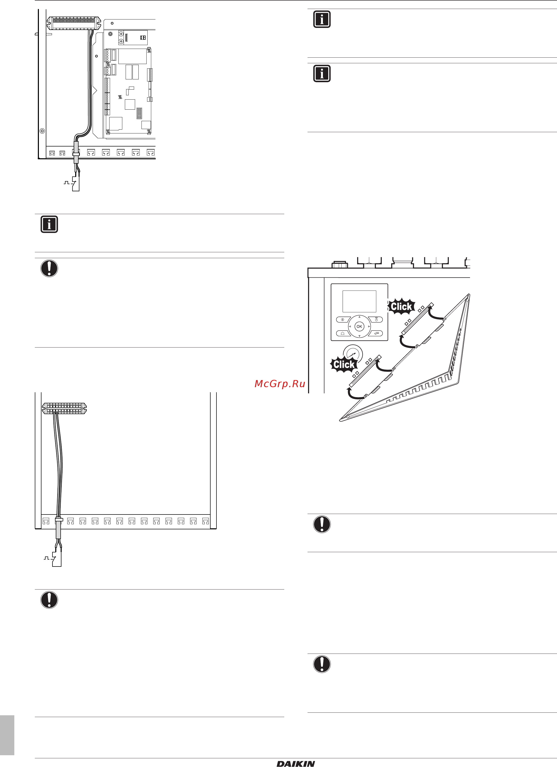 Daikin EHVZ08S18CB3V [12/28] Finishing the indoor unit installation
