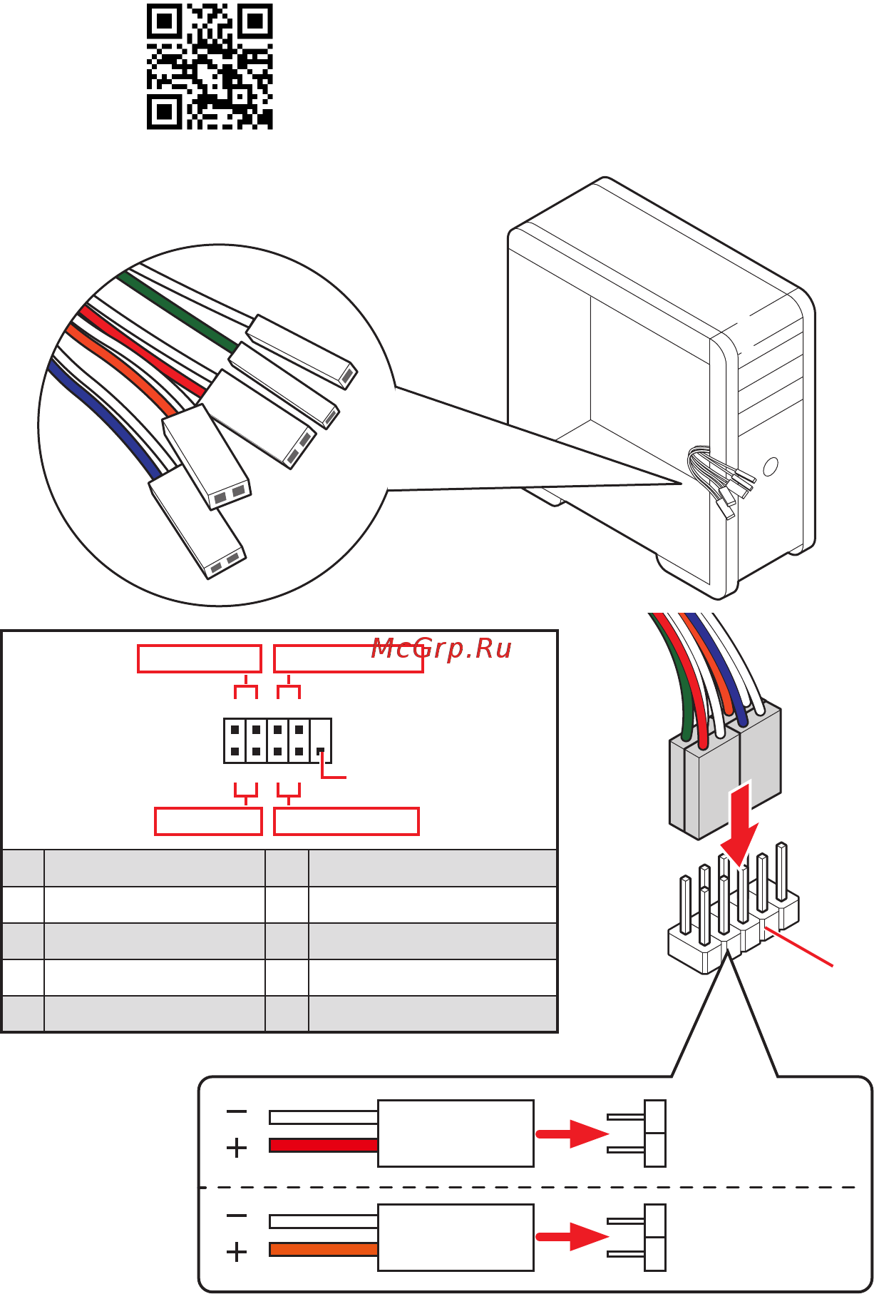 MSI MAG B460 TORPEDO [4/174] Connecting the front panel header anschließen der frontpanel stiftleiste connecter un connecteur du panneau avant подключение разъемов передней панели