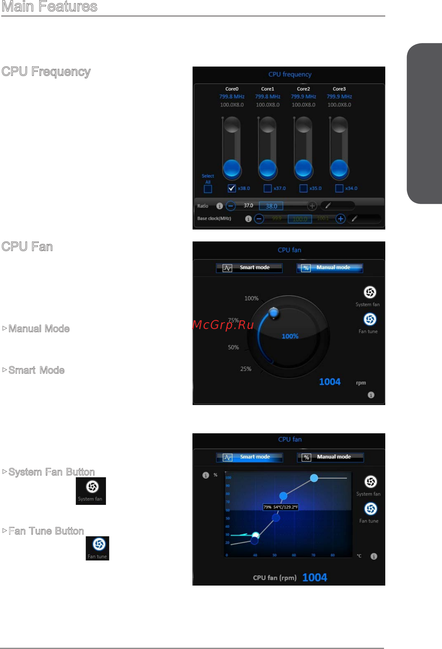 MSI Z97I GAMING AC [11/64] Command center