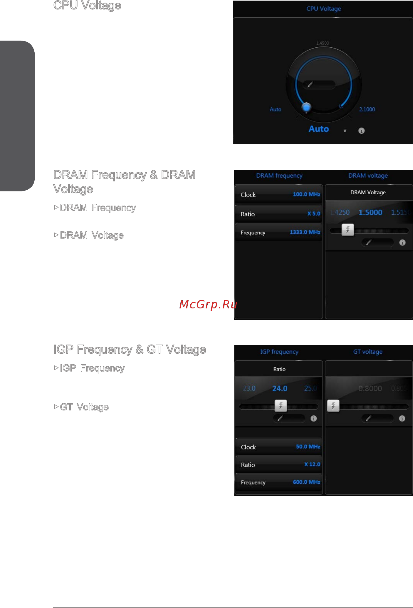MSI Z97I GAMING AC [12/64] Command center