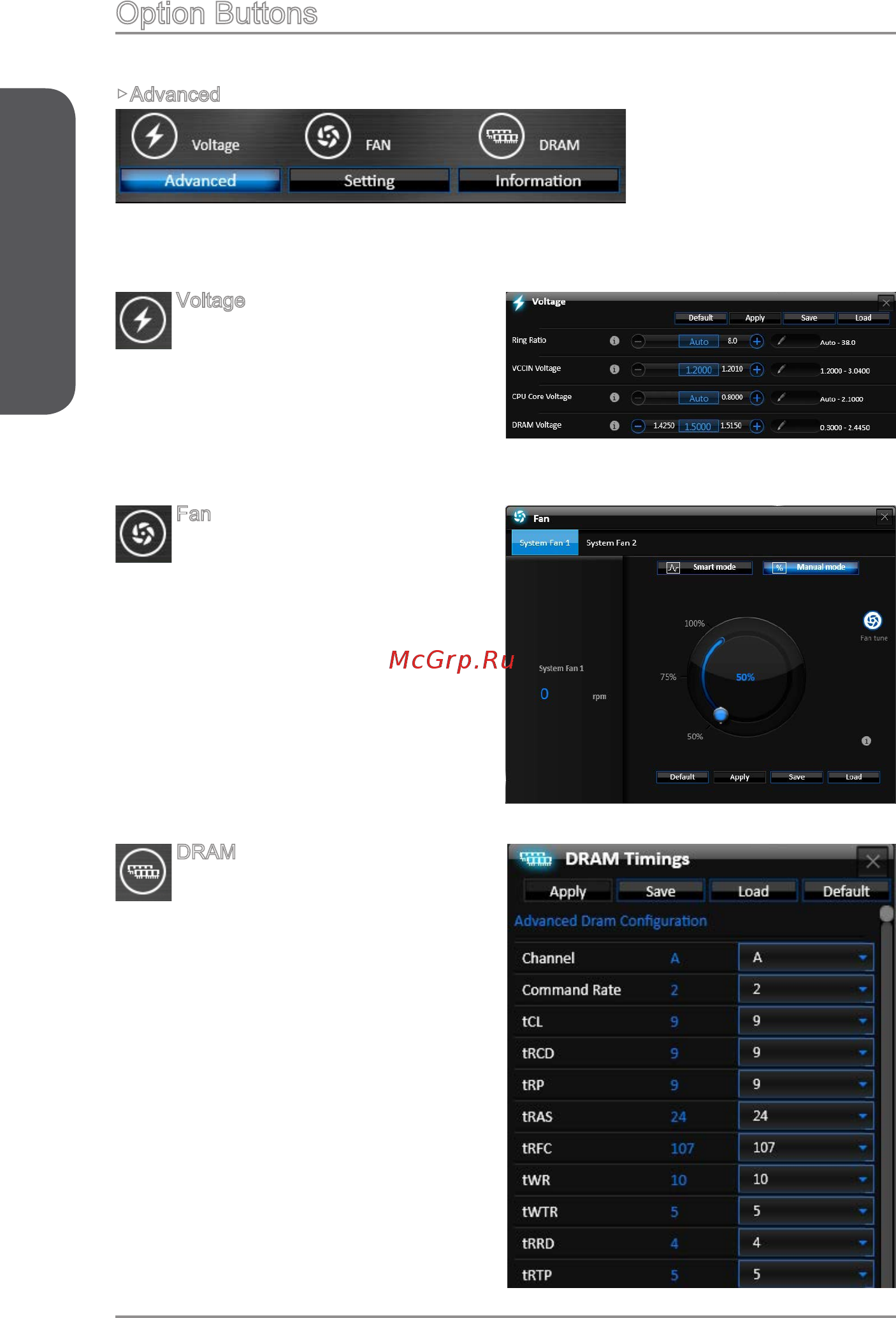 MSI Z97I GAMING AC [14/64] Command center