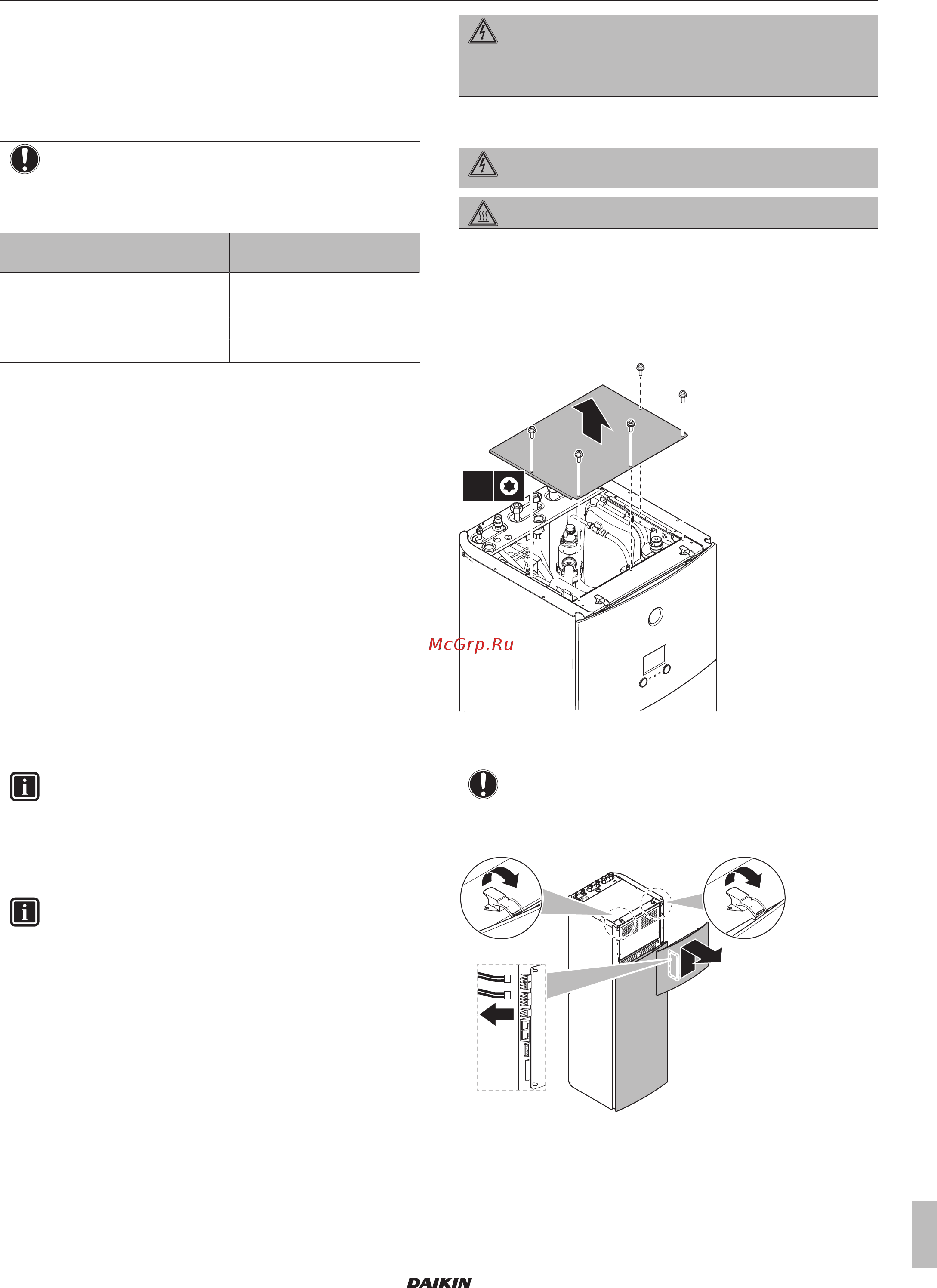 Daikin EHVH08S18DA9WG [33/120] Монтаж