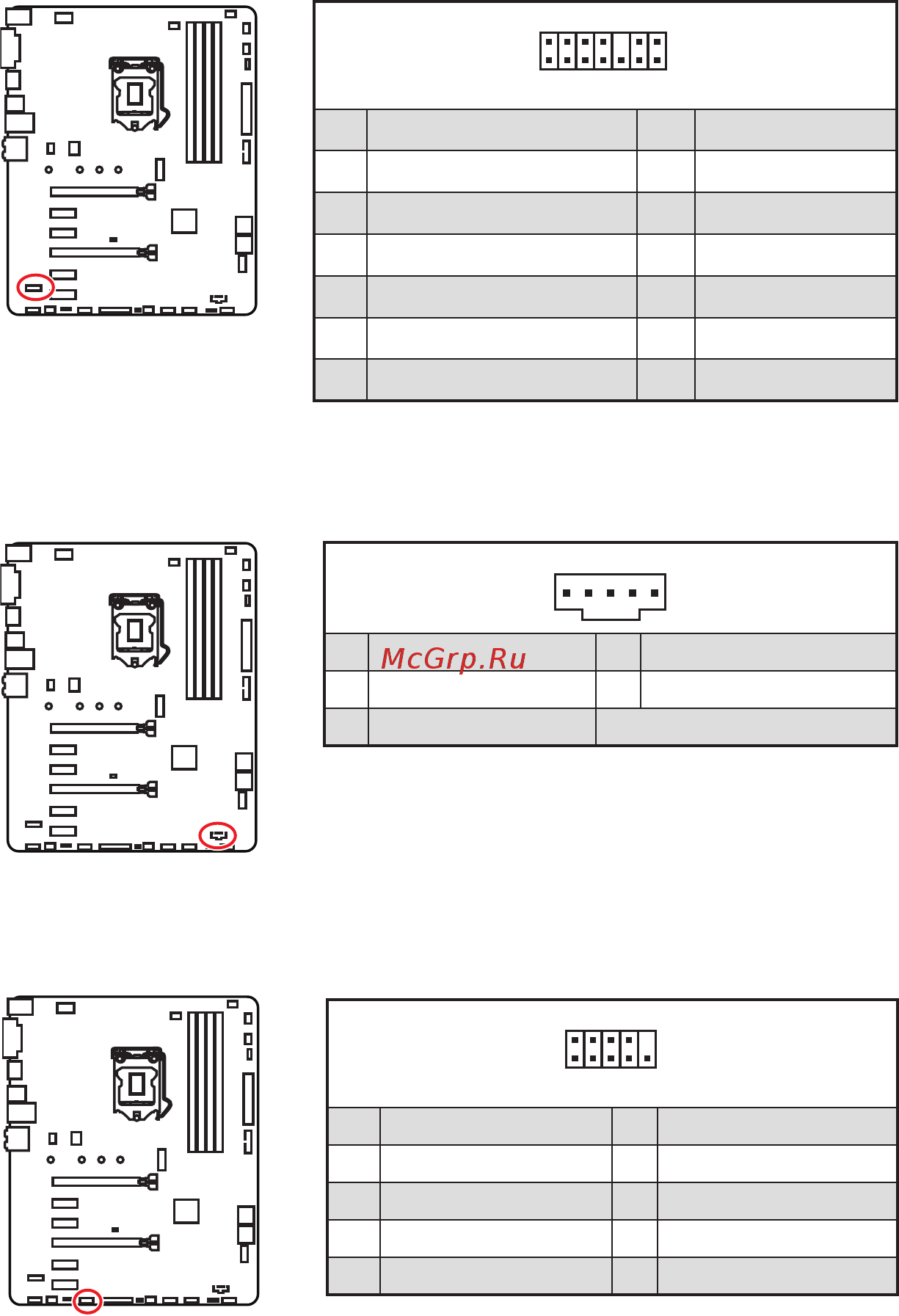MSI B360 GAMING ARCTIC [31/160] No pin
