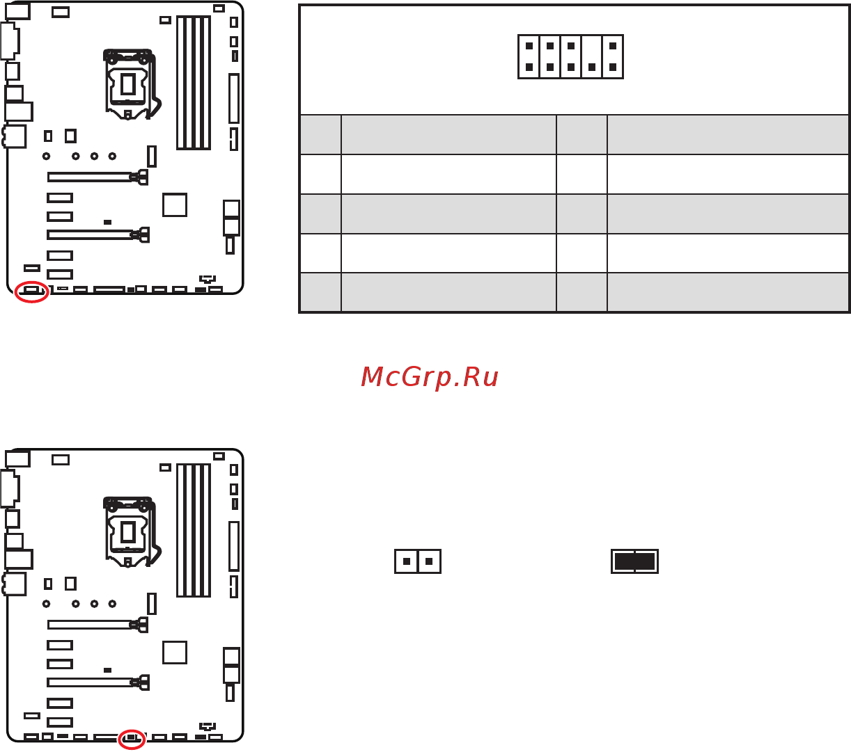MSI B360 GAMING ARCTIC [67/160] Jaud1 audioanschluss des frontpanels