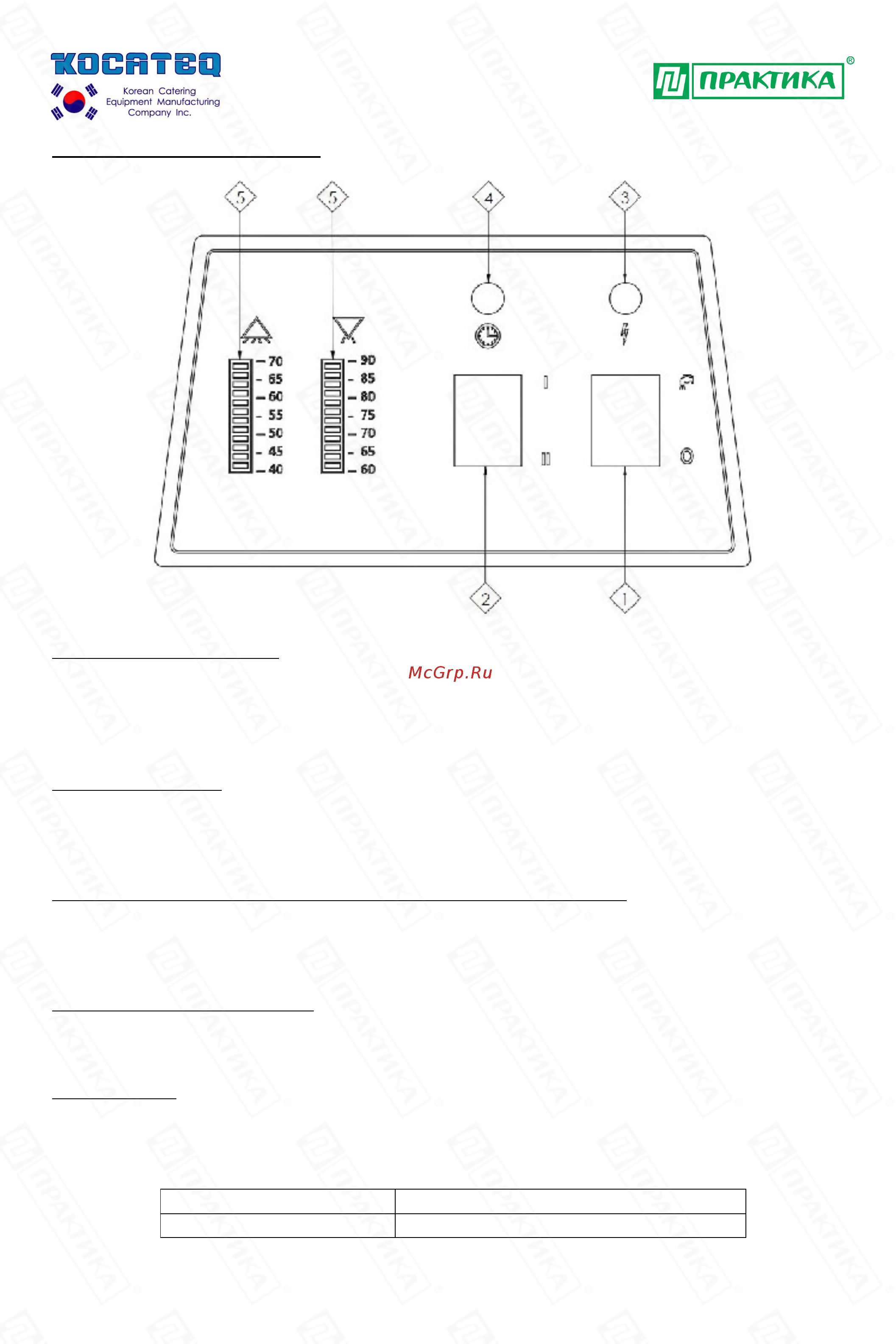 Kocateq LHCPX2(H2) Инструкция по эксплуатации онлайн [12/18] 579998