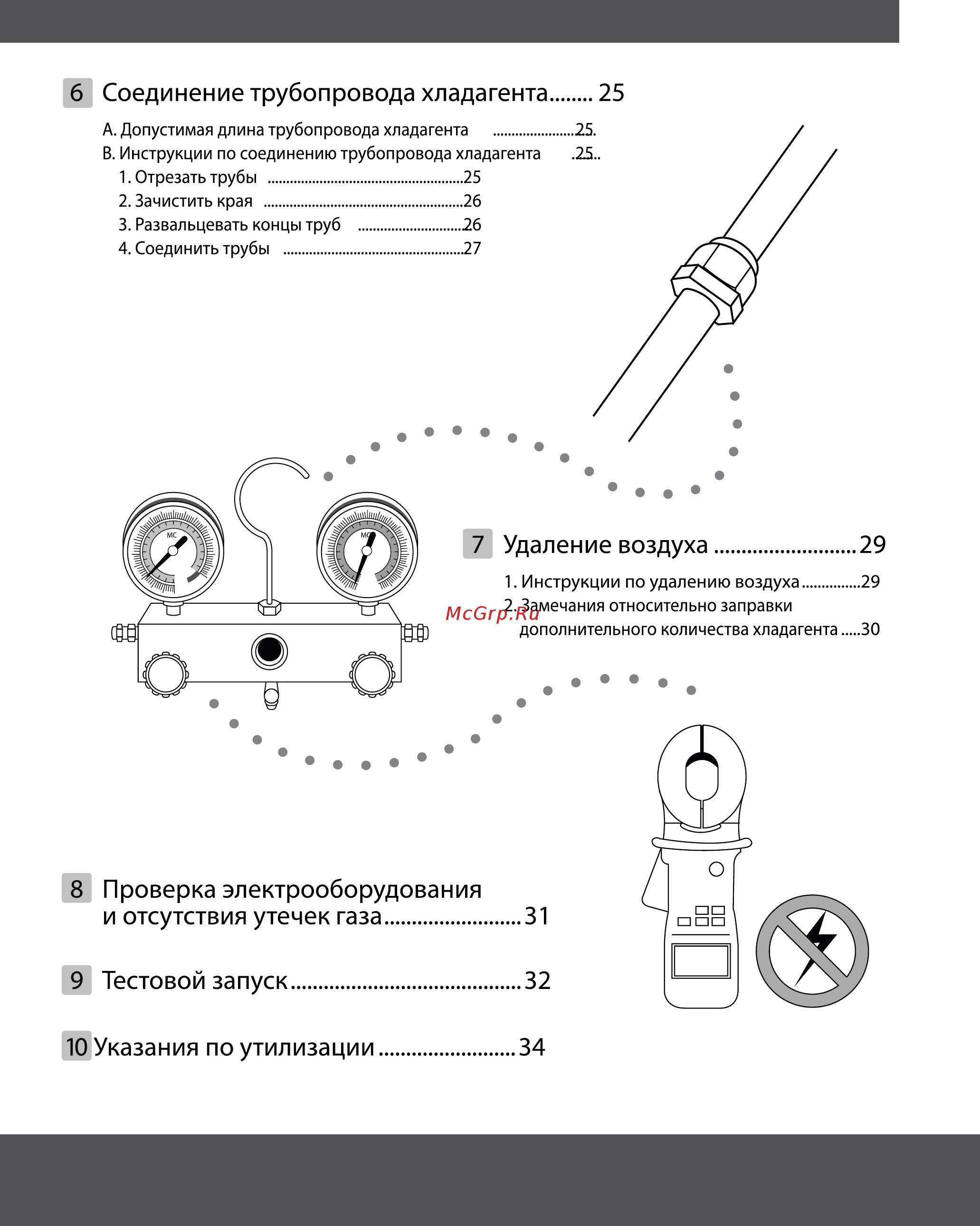 Leberg FOREST ECO 2 LS-07FE2 / LU-07FE2 [4/36] Проверка электрооборудования