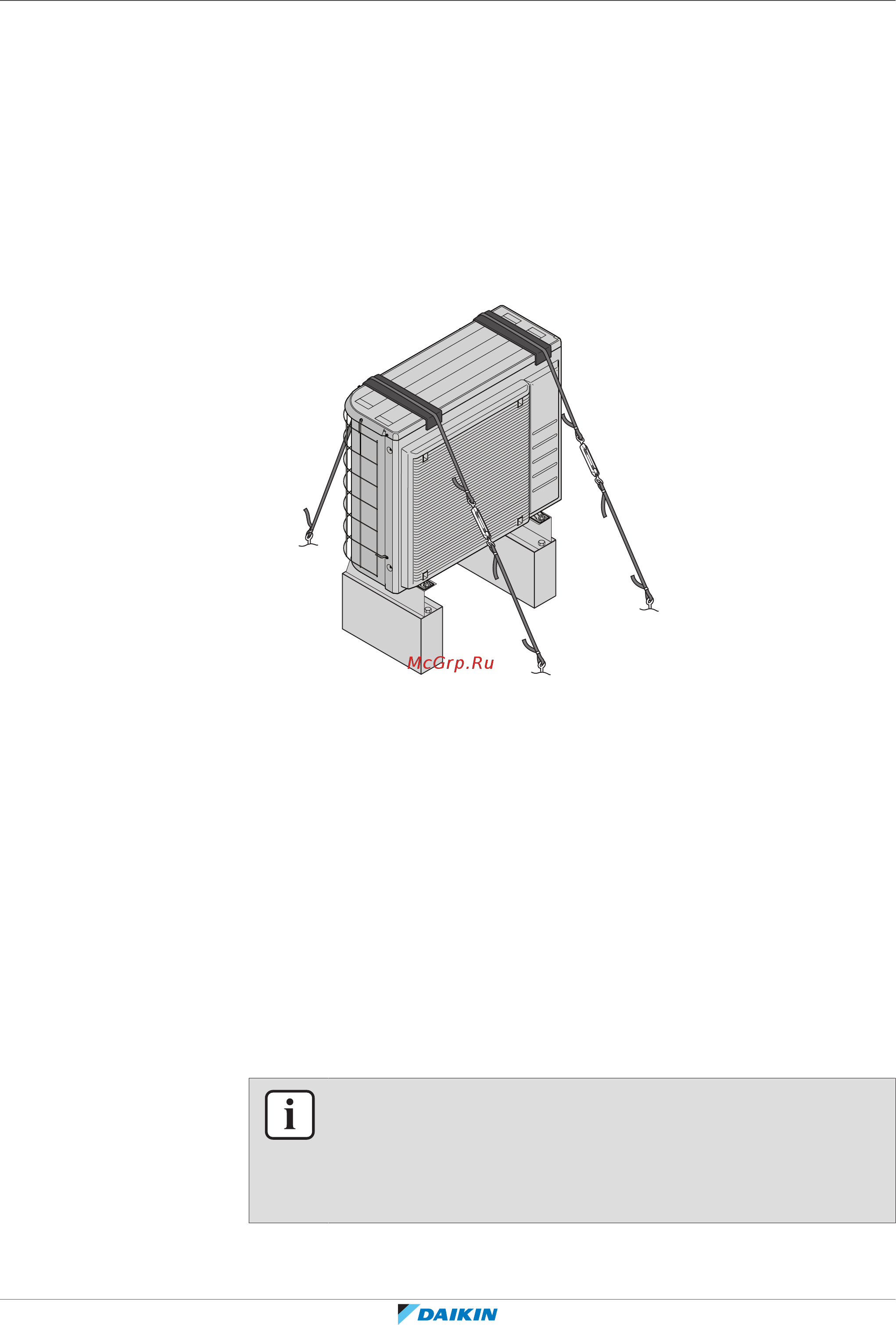 Daikin EHVZ08S23DJ9W [69/240] Монтаж